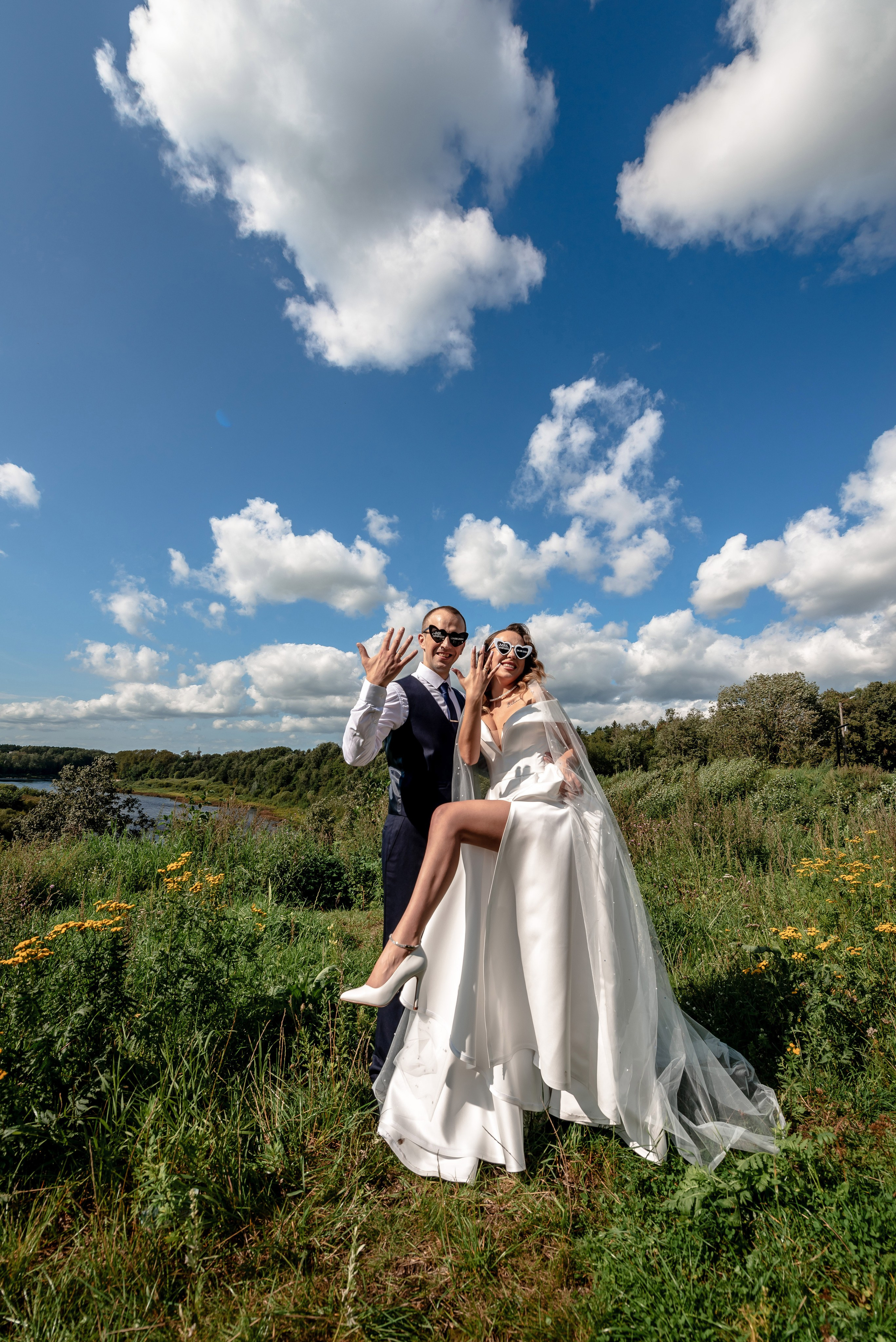 Людмила и Михаил (свадебная прогулка и регистрация в г. Кингисеппе). Портретный, семейный и свадебный фотограф в Санкт-Петербурге и в Пушкине Ширяев Денис