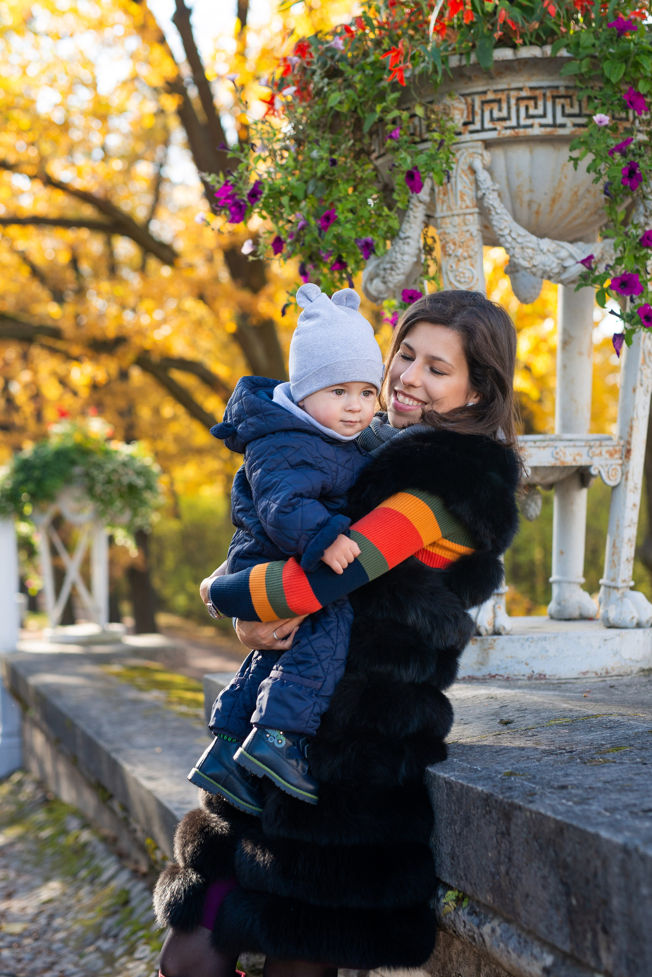 Егор, Валерия и Андрей осенняя прогулка. Портретный, семейный и свадебный фотограф в Санкт-Петербурге и в Пушкине Ширяев Денис
