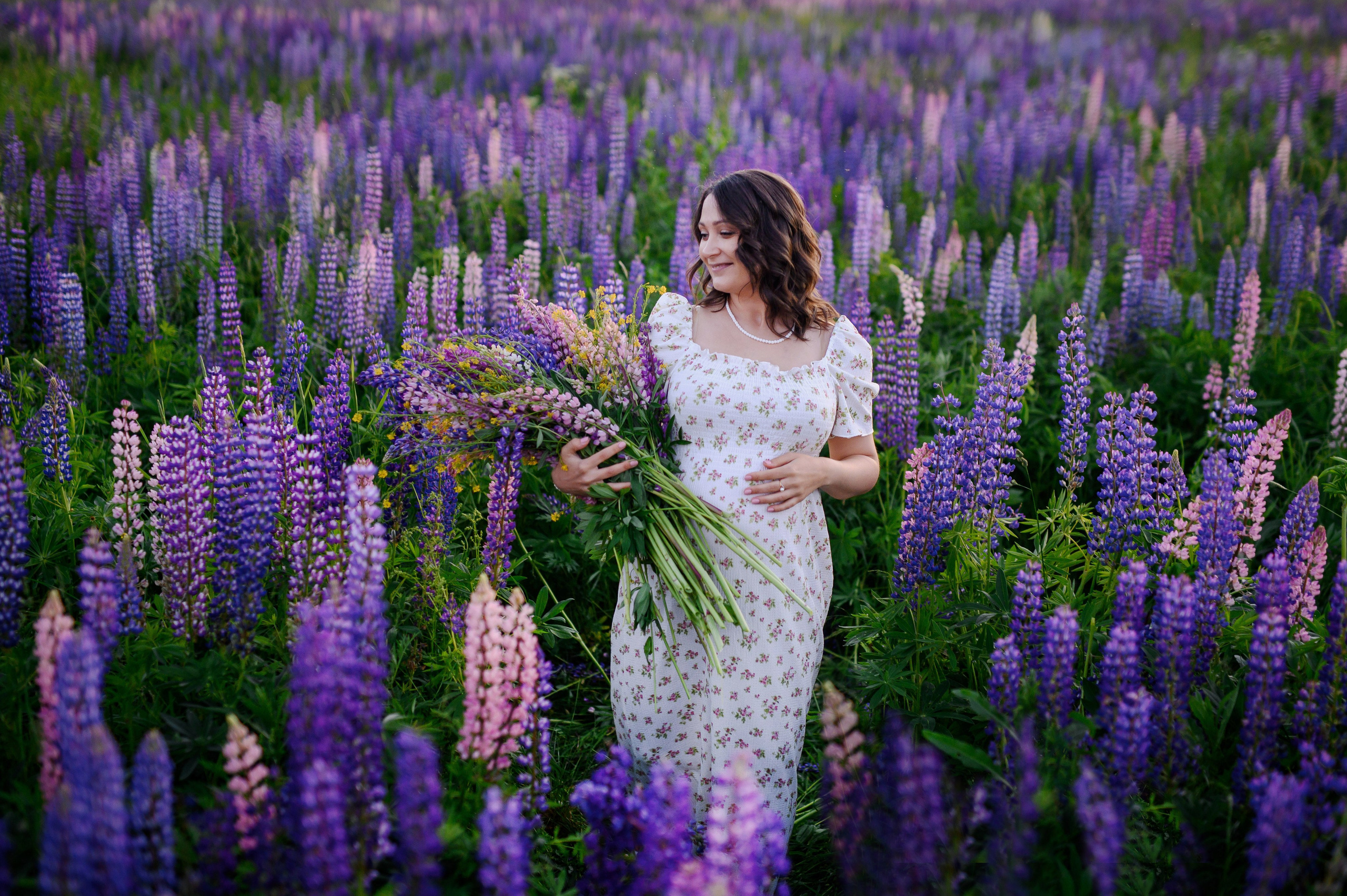 Люпиновое счастье. Портретный, семейный и свадебный фотограф в Санкт-Петербурге и в Пушкине Ширяев Денис