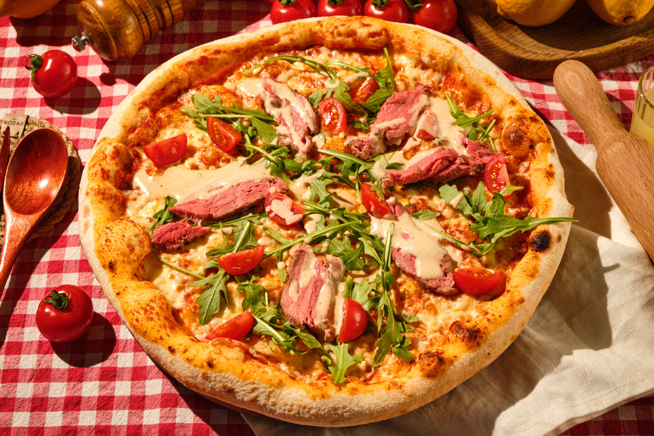 Food Photography of Pizza for Delivery | Photographer for Italian Restaurant Tbilisi. Commercial Photographer Tbilisi | Food & Product Photography | Vitaly Gorbachev