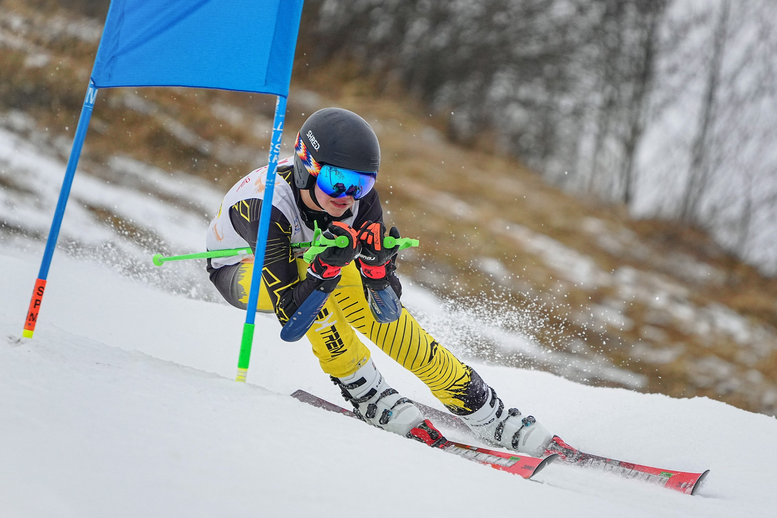 Горные лыжи. Первенство Московской области. Слалом-гигант. Шуколово