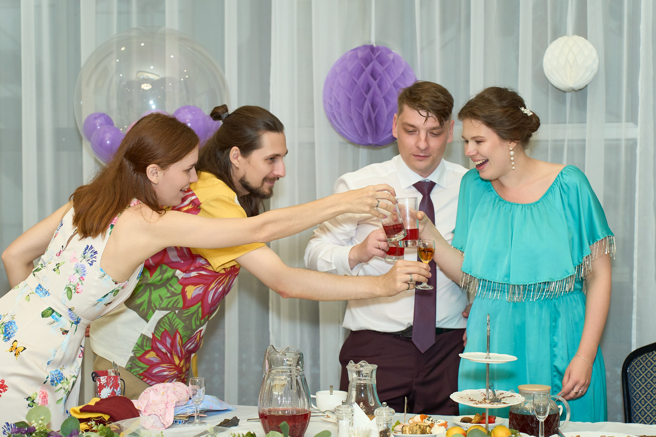 Свадебный банкет. Репортажный и портретный фотограф в Томске Ларионов Артём