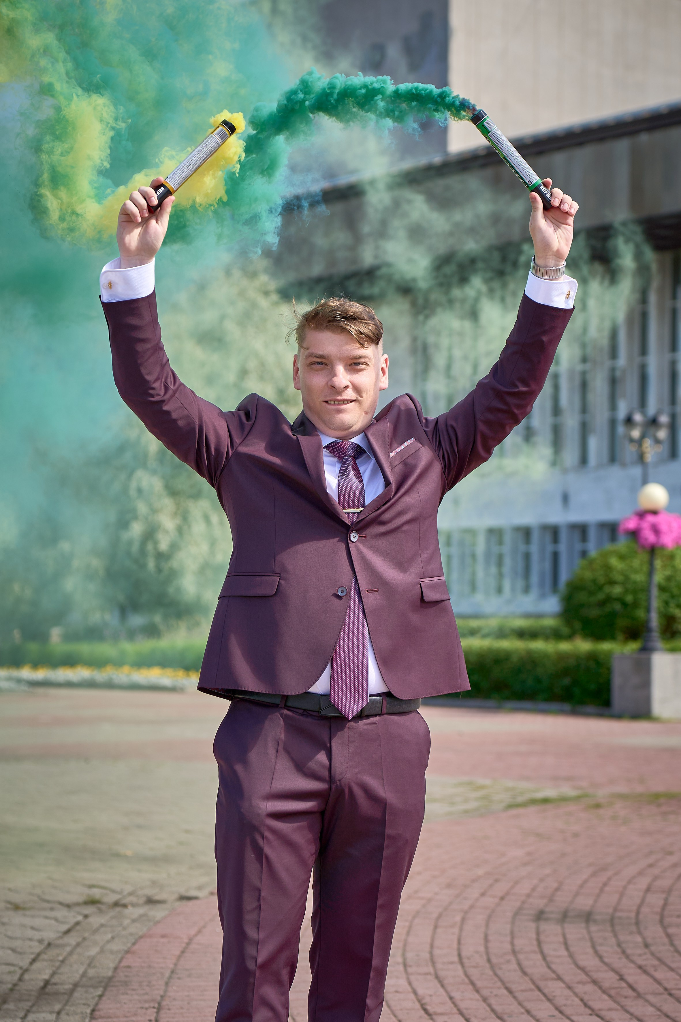 Прогулка после ЗАГСа. Репортажный и портретный фотограф в Томске Ларионов Артём