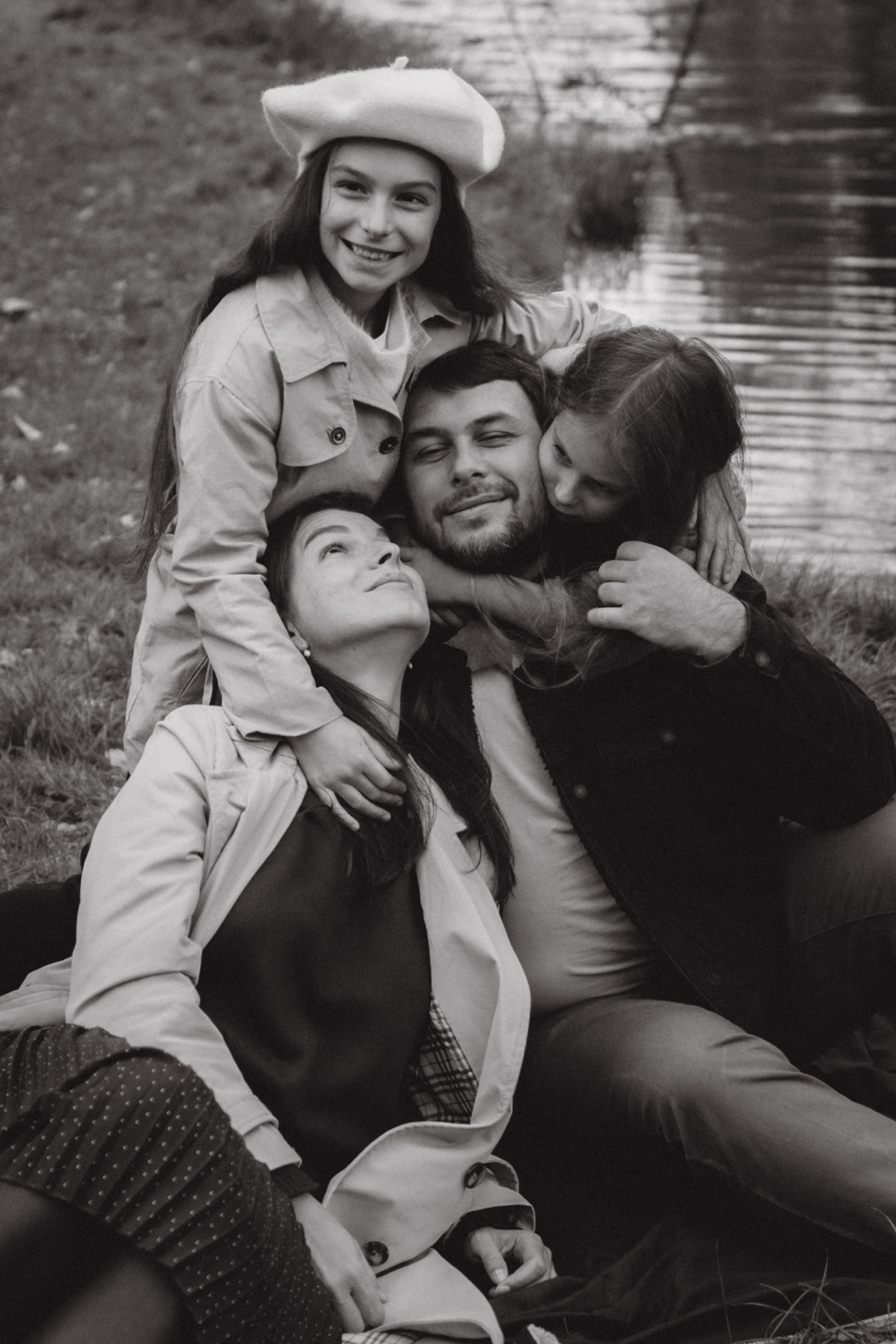 Надя, Женя, Николь и Даша. Дьяконова Валерия семейный и детский фотограф в Санкт-Петербурге