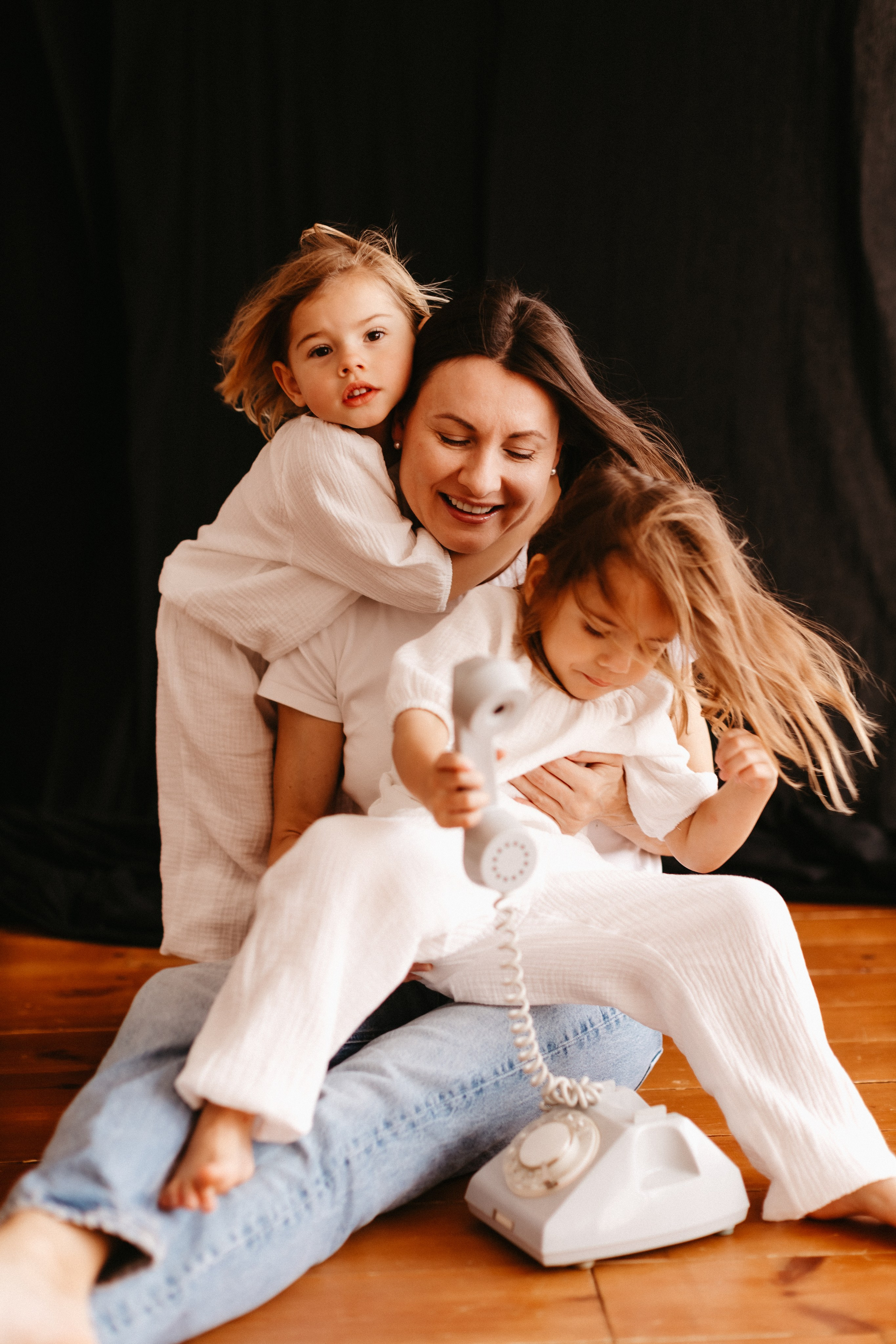 Мама и девочки. Евгения Пелипас