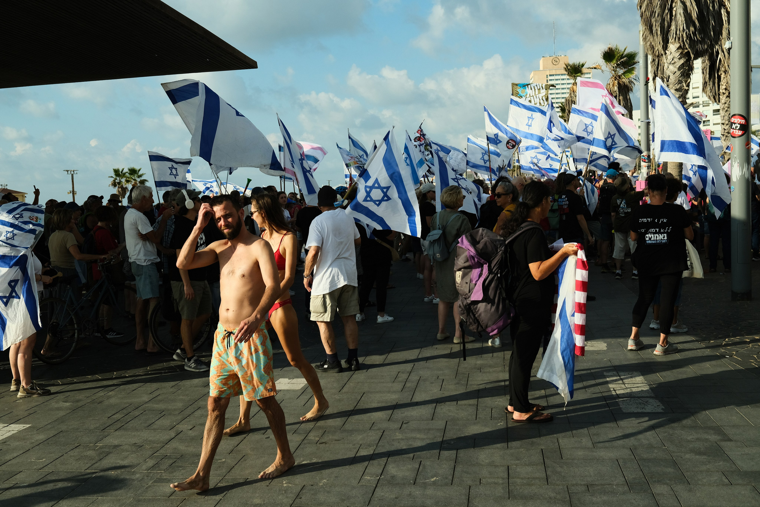 Репортаж с протеста в Тель-Авиве | Филипп Линзин. Репортажный и портретный фотограф в Санкт-Петербурге Филипп Линзин