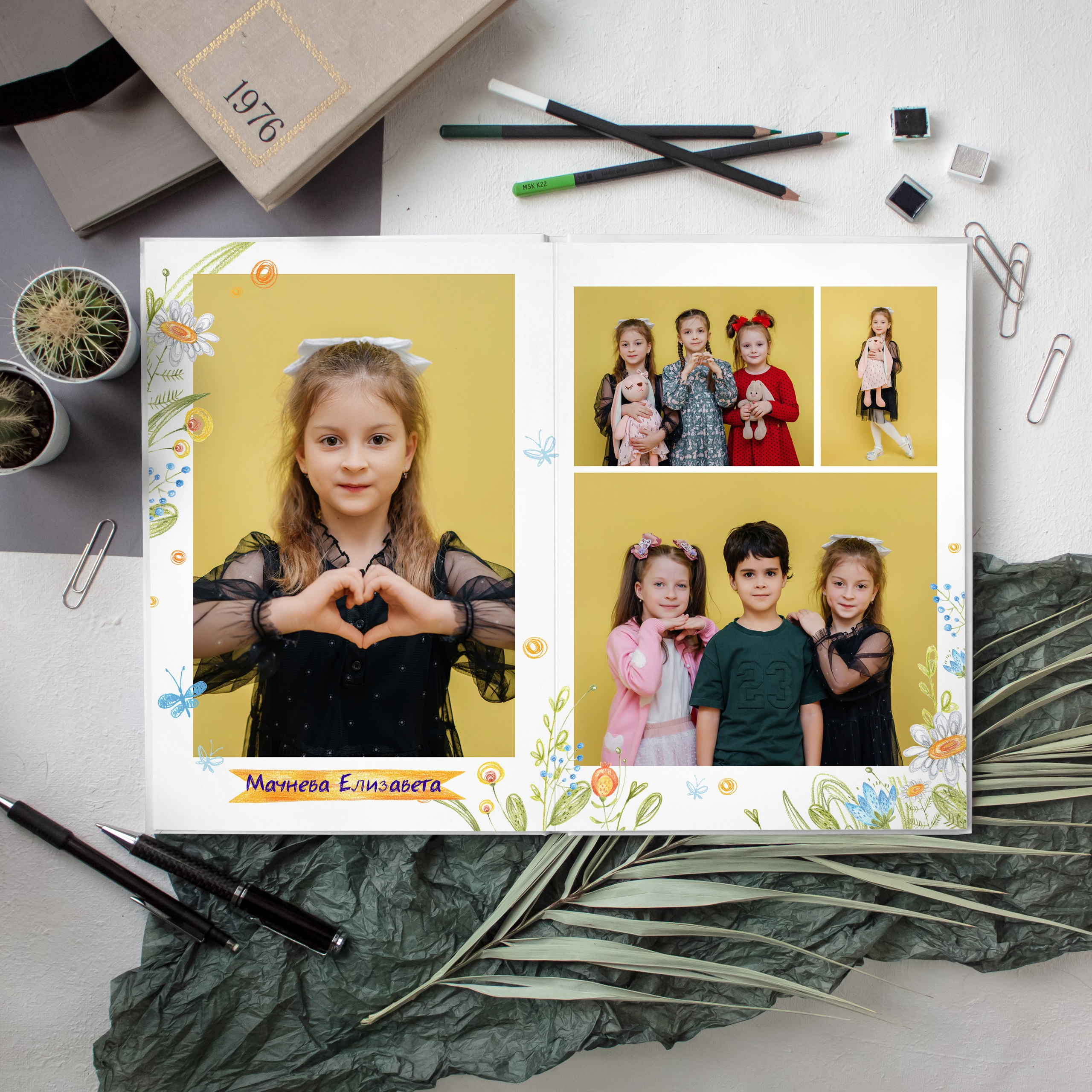 Цветы. Дизайнер fotokniga_ast