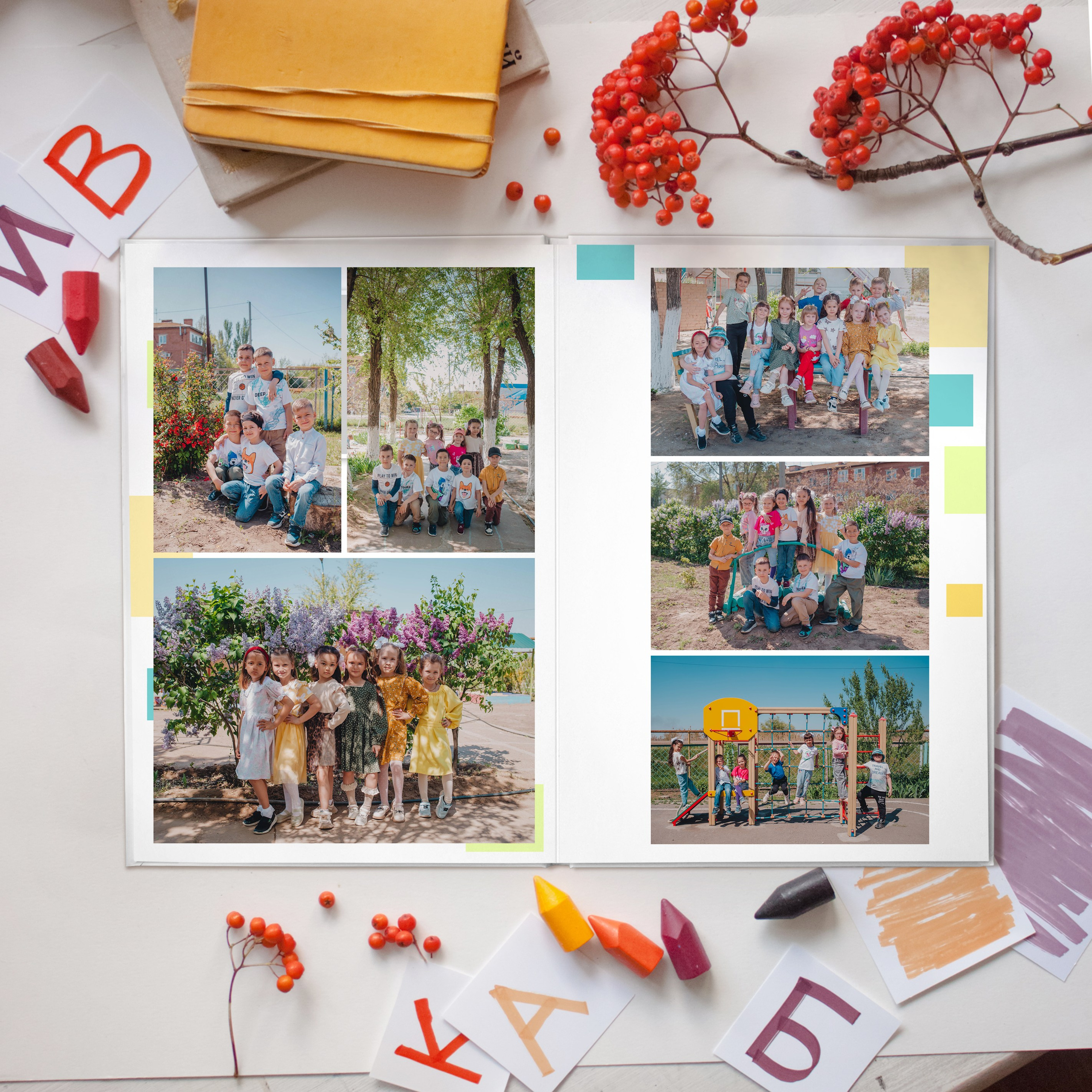 Желтый. Дизайнер fotokniga_ast