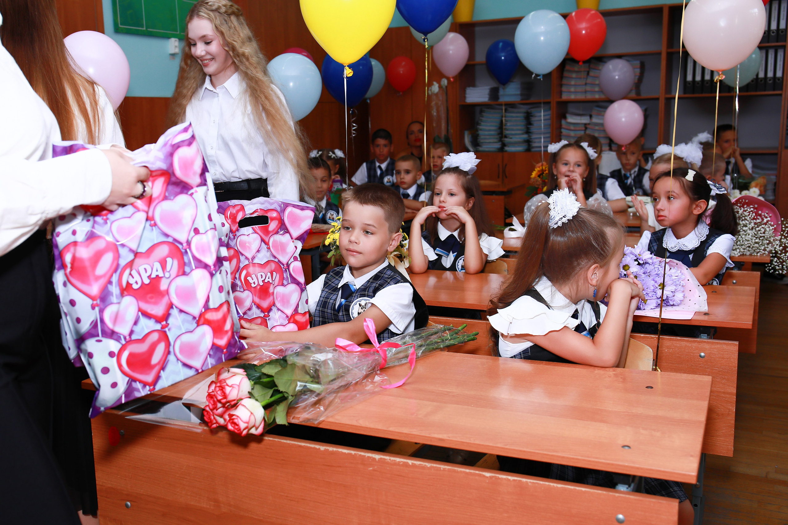 1 сентября (Школа 31). Детский семейный фотограф Краснодар