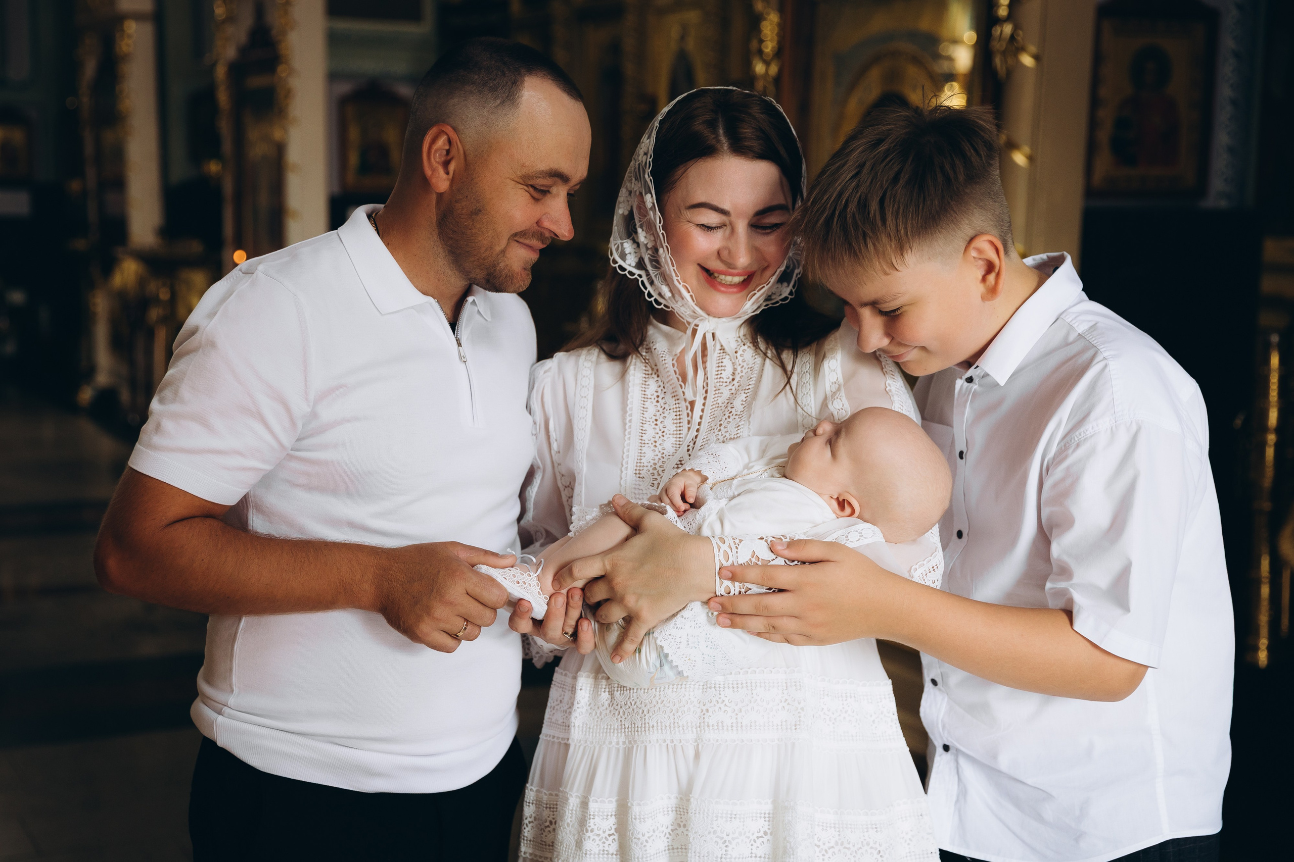 Таинство Крещения Евы. Фотограф в Краснодаре Алла Потоцкая