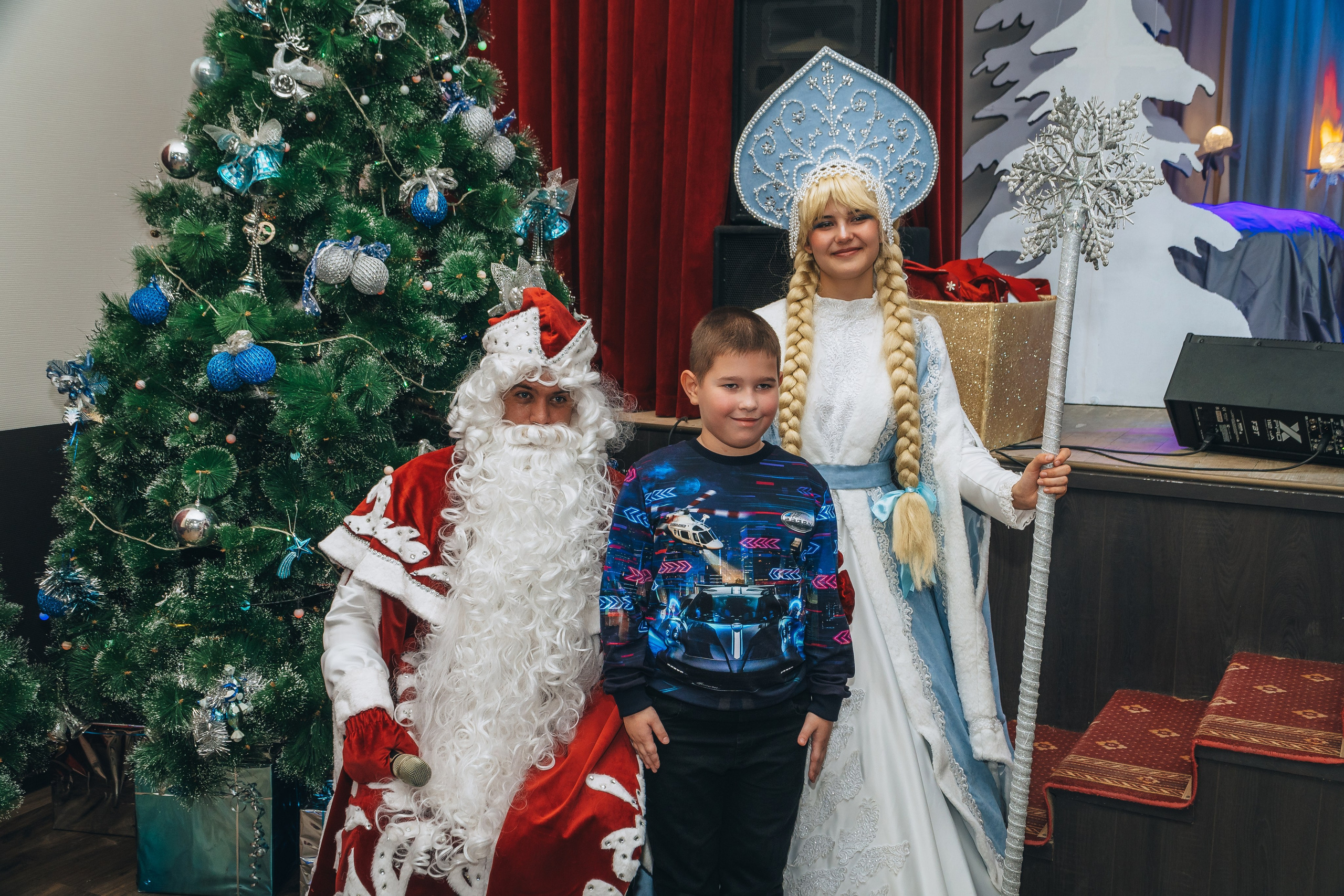 «Сказка о Новом годе и богатыре настоящем». Новотитаровский Дом культуры