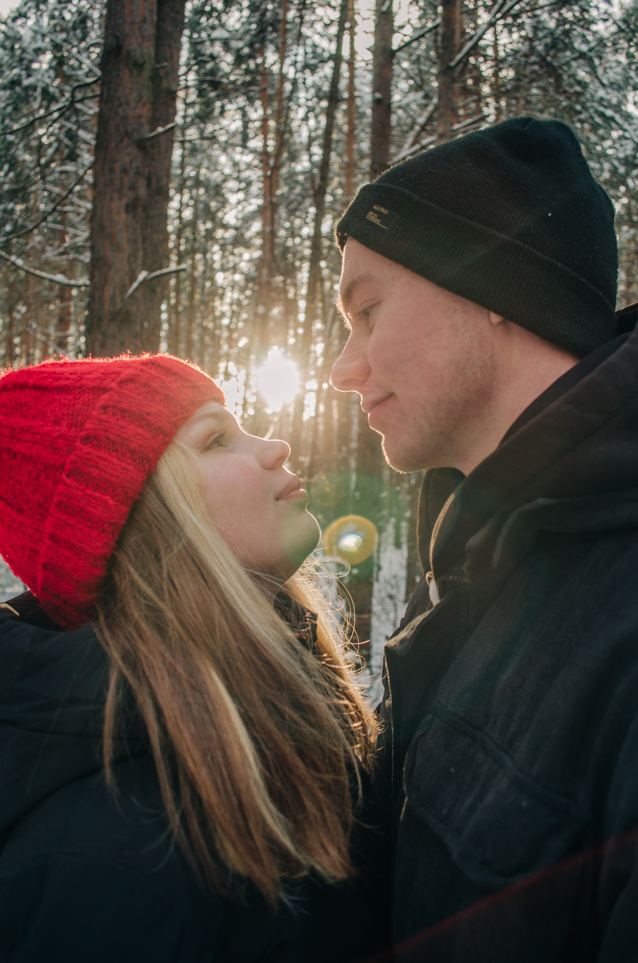 Зимняя история любви в стиле фильма «Гарри Поттер». Денисова Аля — фотограф для парных съемок и индивидуальных историй в Барнауле