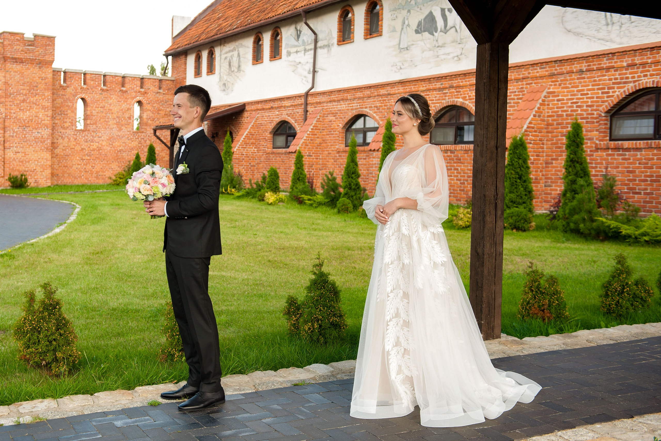 Свадьба в замке Лагендорф. Свадебный фотограф Калининград - Александр Зубанов