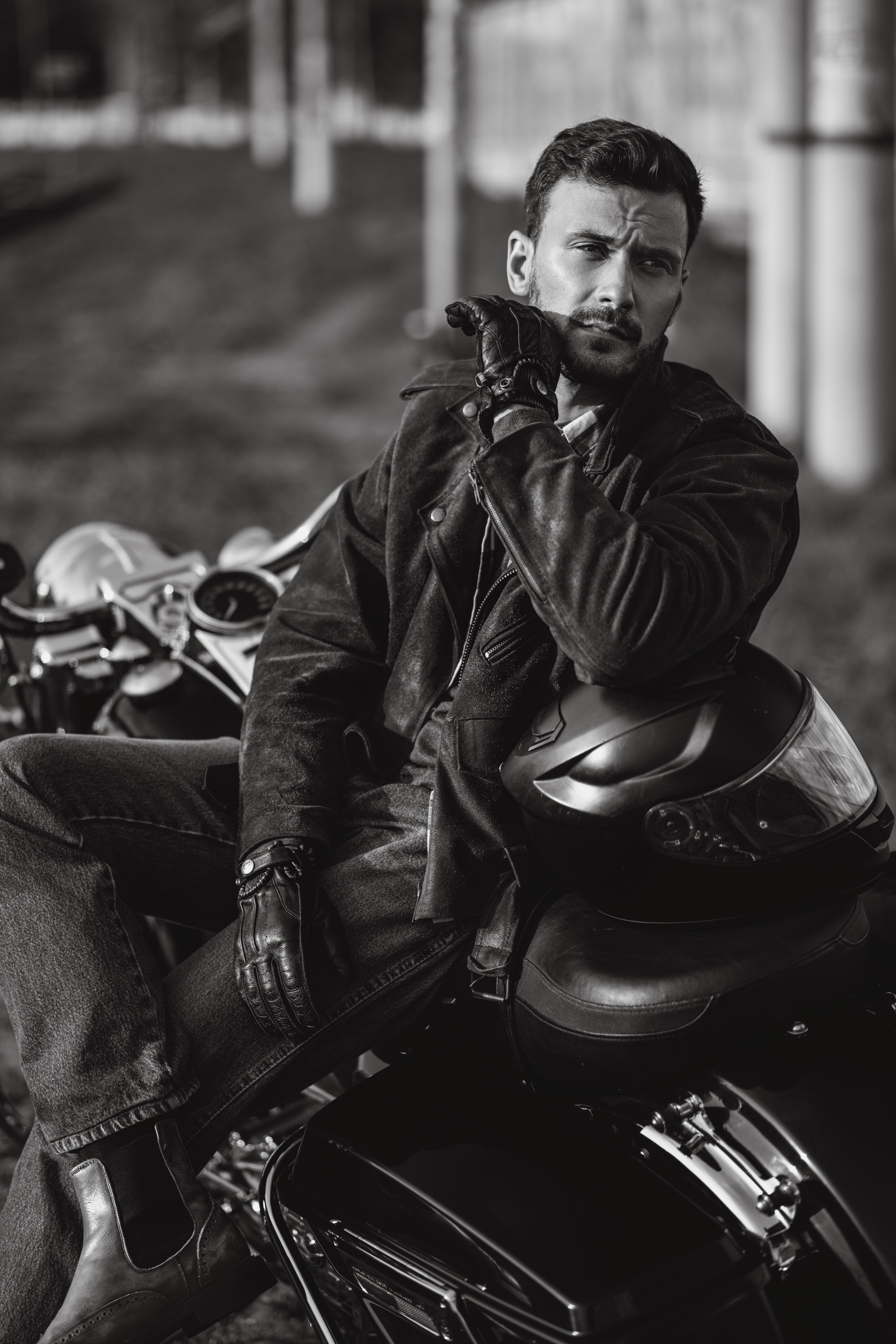 фото на мотоцикле