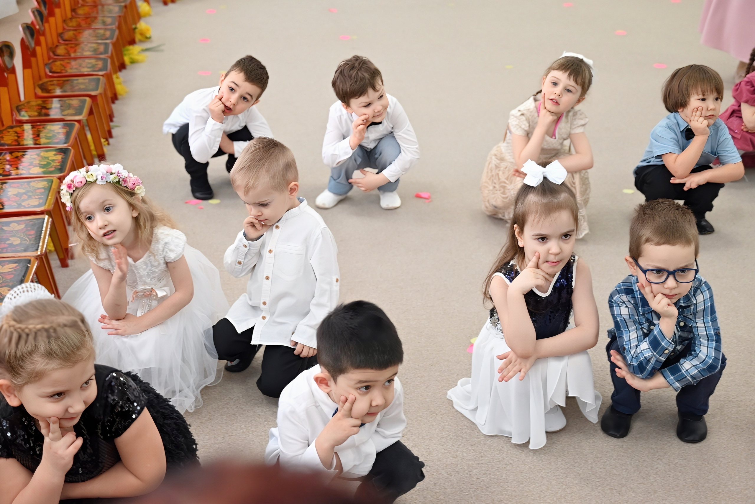 Праздник в группе «Дружная семейка». Семейный и детский фотограф Москва