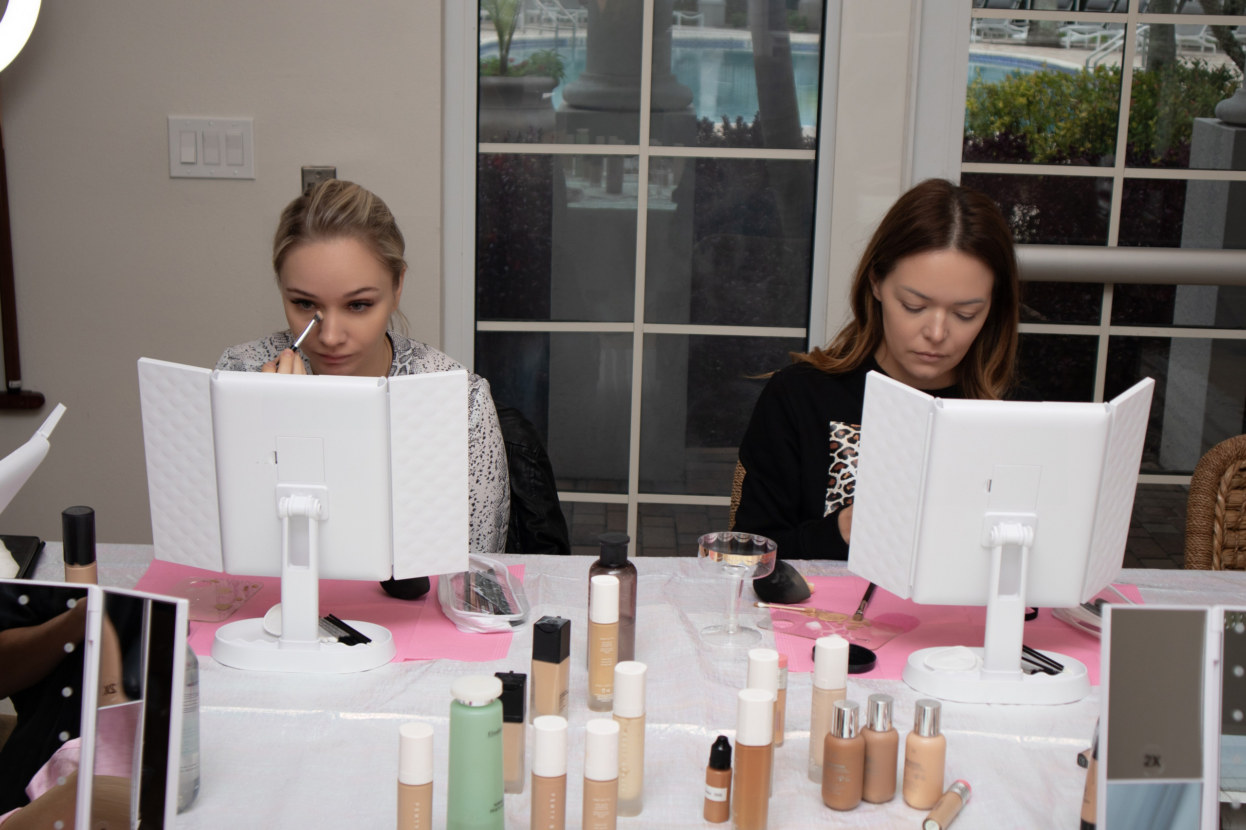 Makeup party in Delray Beach. Delray Beach Photographer