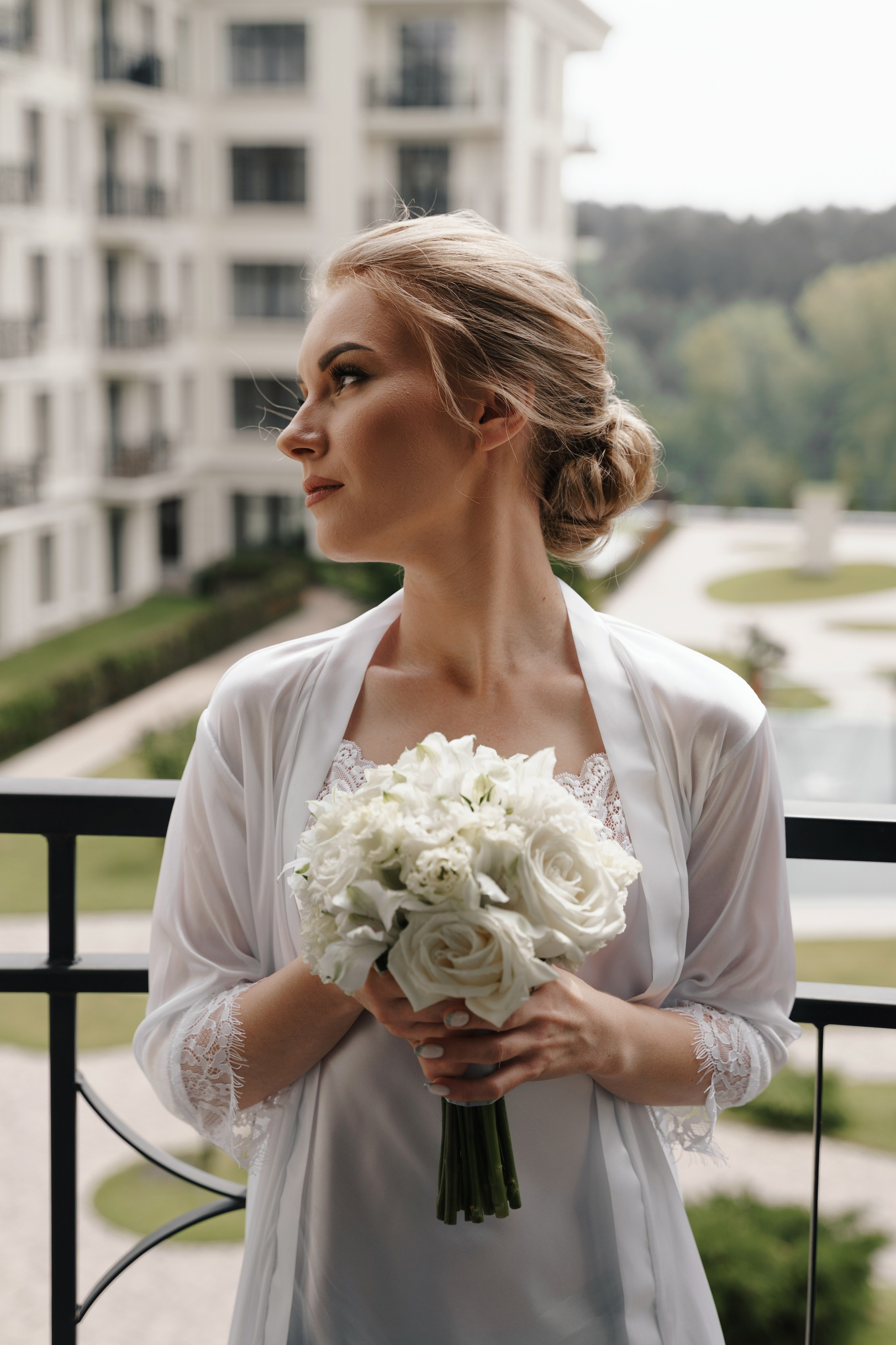 Утро невесты фотосессия в отеле