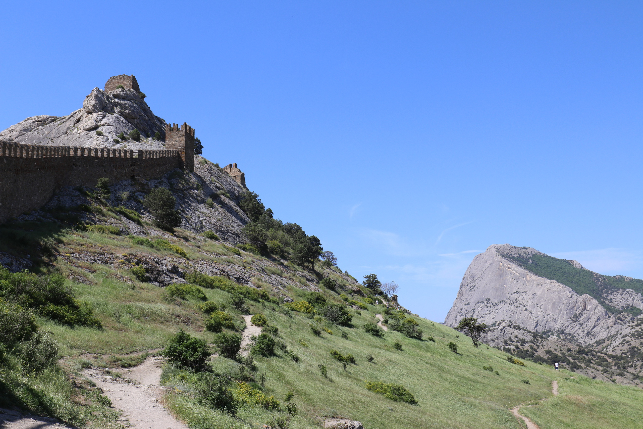 Крым. ЮБК (Бахчисарай, Демерджи, Судак). Первый скалолазный выезд. Май 2019. Путешественник-фотограф из Санкт-Петербурга Татьяна Свистулина
