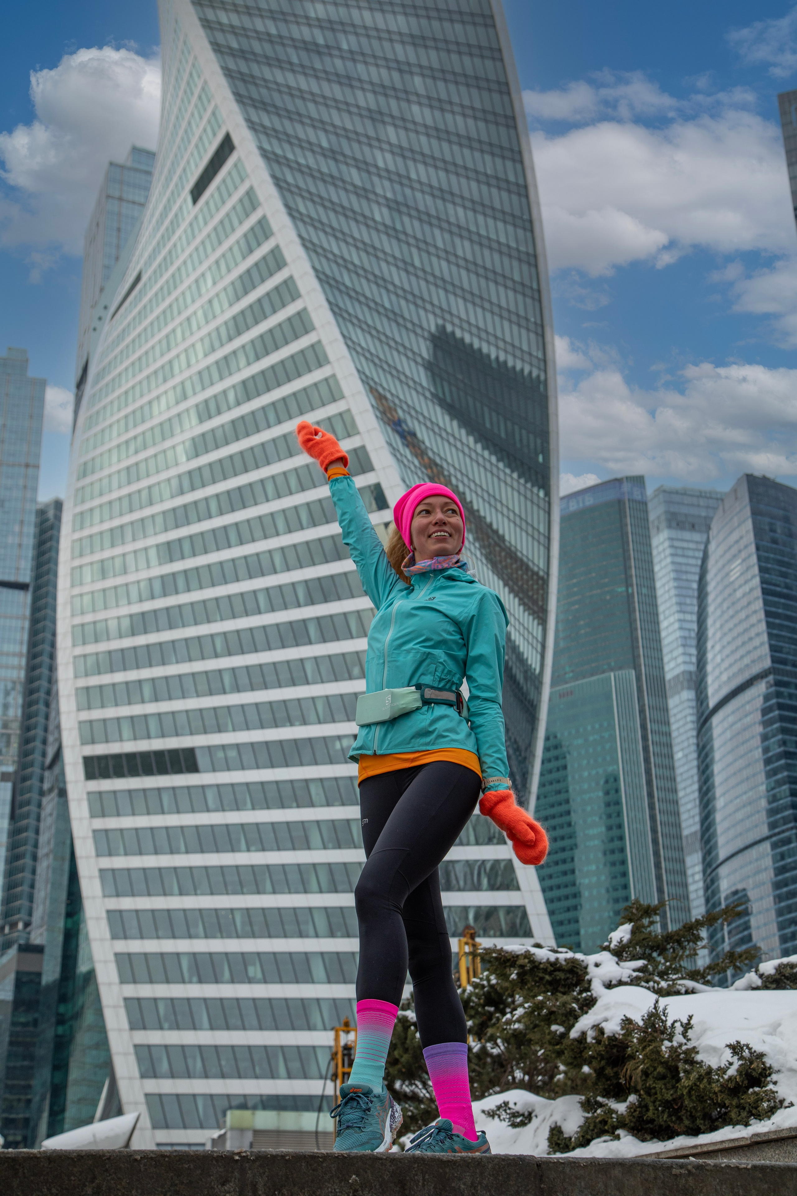 Марафон у дома, 10 этап, SEVERЯNE, 11 февраля 2024 г. Фотограф Сергей Ловкий