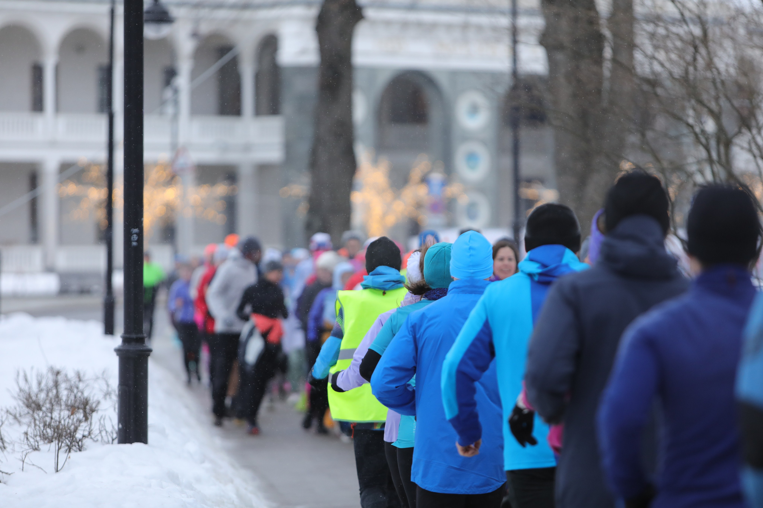 Забег 8 Марта, Речной вокзал. Фотограф Сергей Ловкий