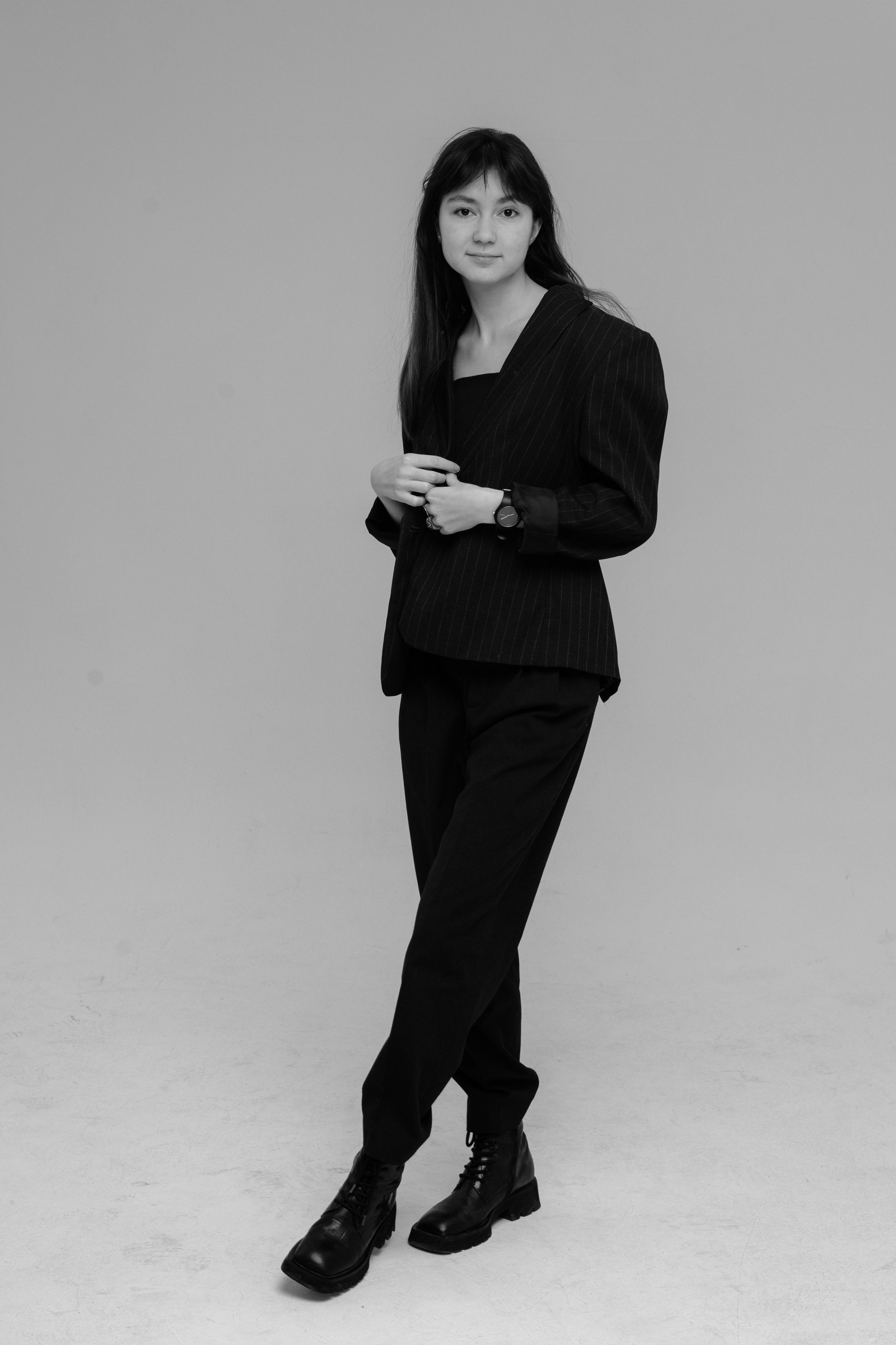 Полина в студии. Портретный и концертный фотограф в Москве Тугарин Александр