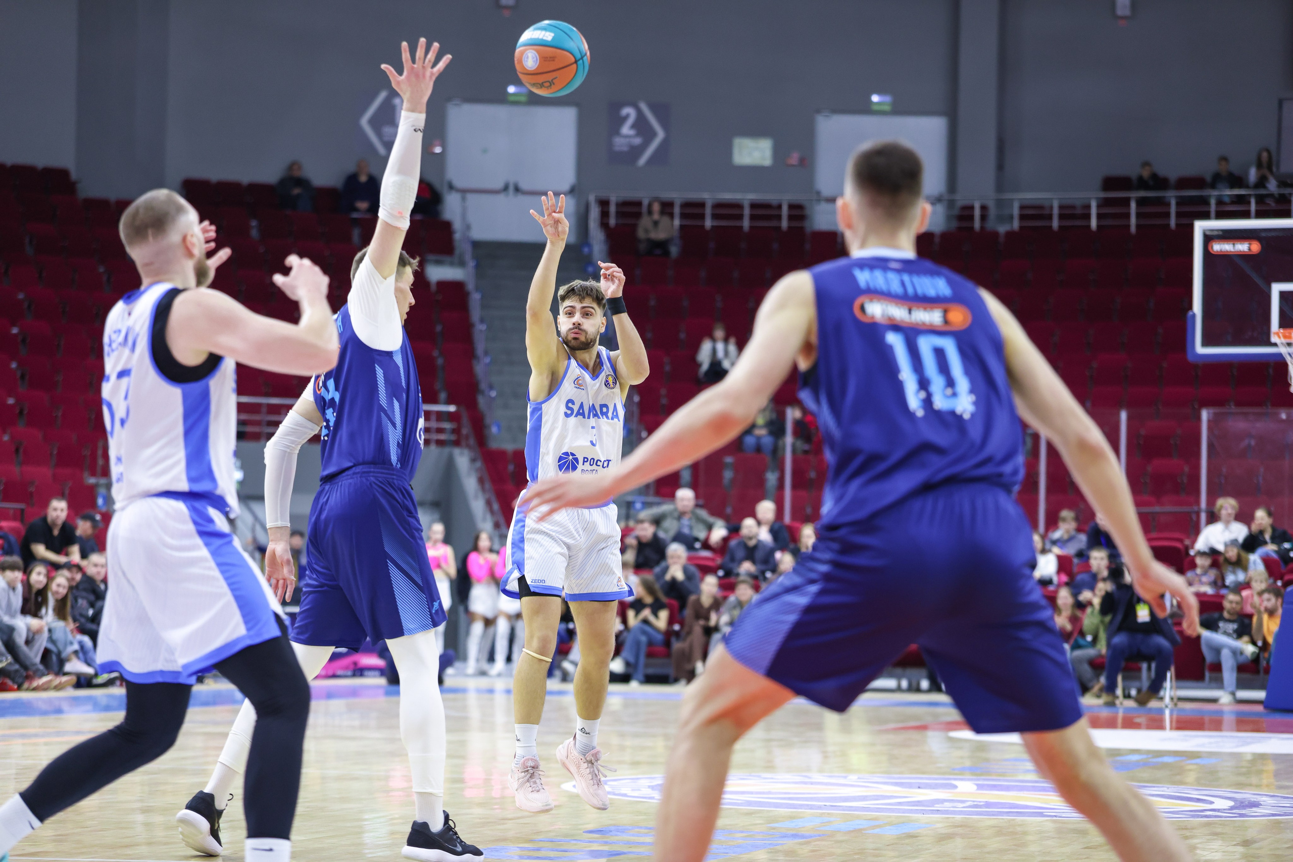 Баскетбол. Самара — Зенит. Единая лига ВТБ. Спортивный фотограф в Самаре