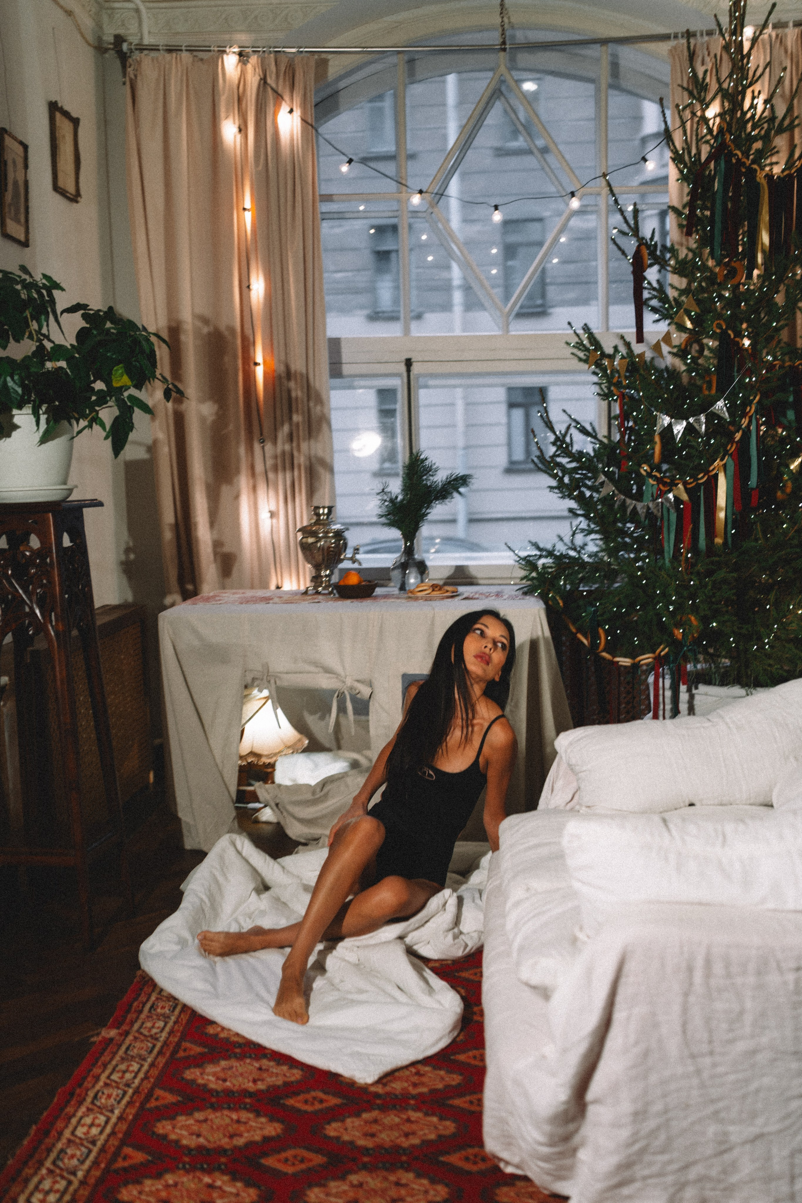 ФОТОСЕСИИЯ К НОВОМУ ГОДУ В АТМОСФЕРНОЙ СТУДИИВ ЦЕНТРЕ ПИТЕРАИ ВИНТАЖНЫЙ ОБРАЗ. Профессиональный фотограф, Санкт-Петербург — Виктория Богомолова