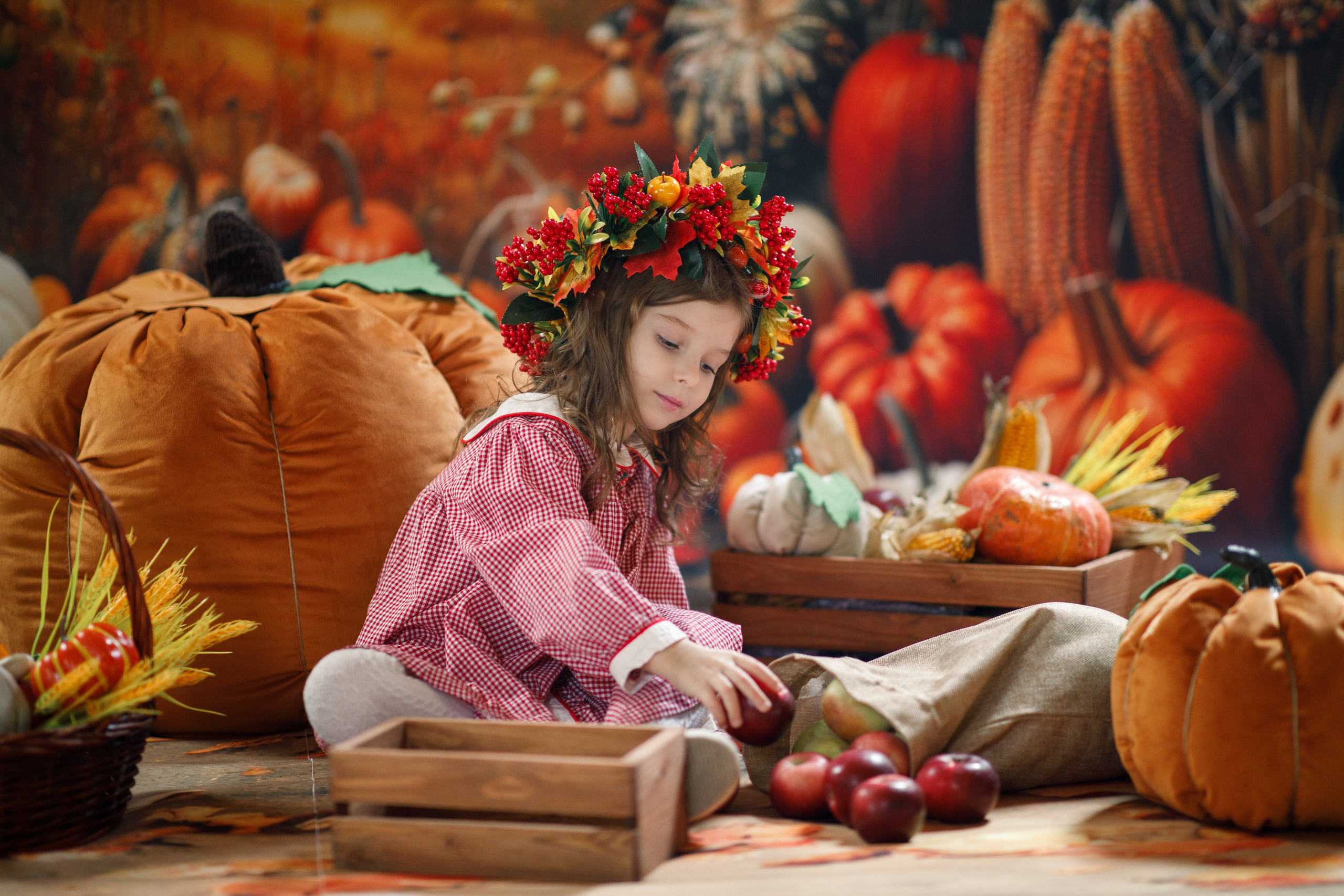 Фотопроект для детских садов «Осень». Фотограф во Владикавказе Юрий Геворгизов