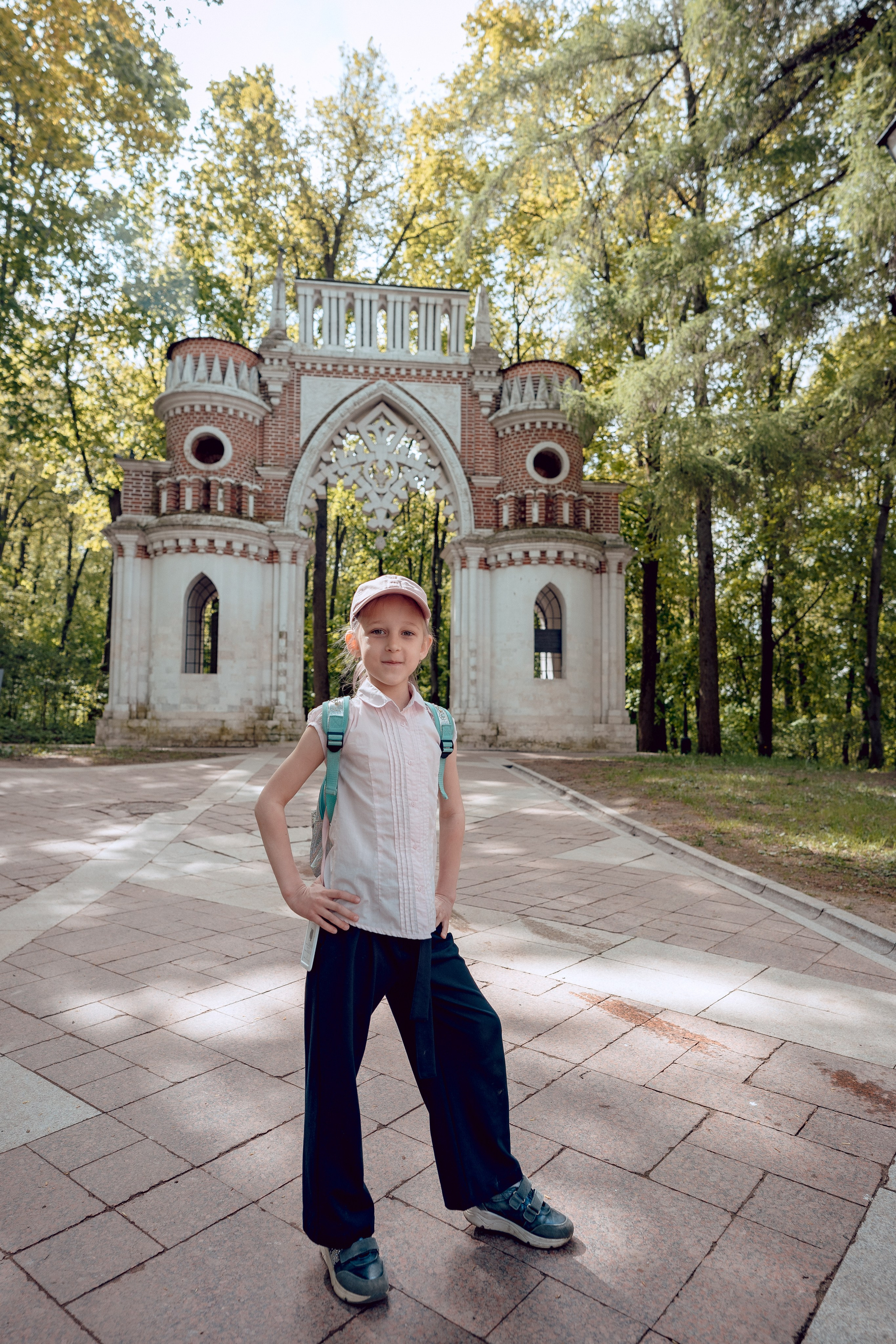 Прогулка в Царицино. Портретный и семейный фотограф в Москве/Видное
