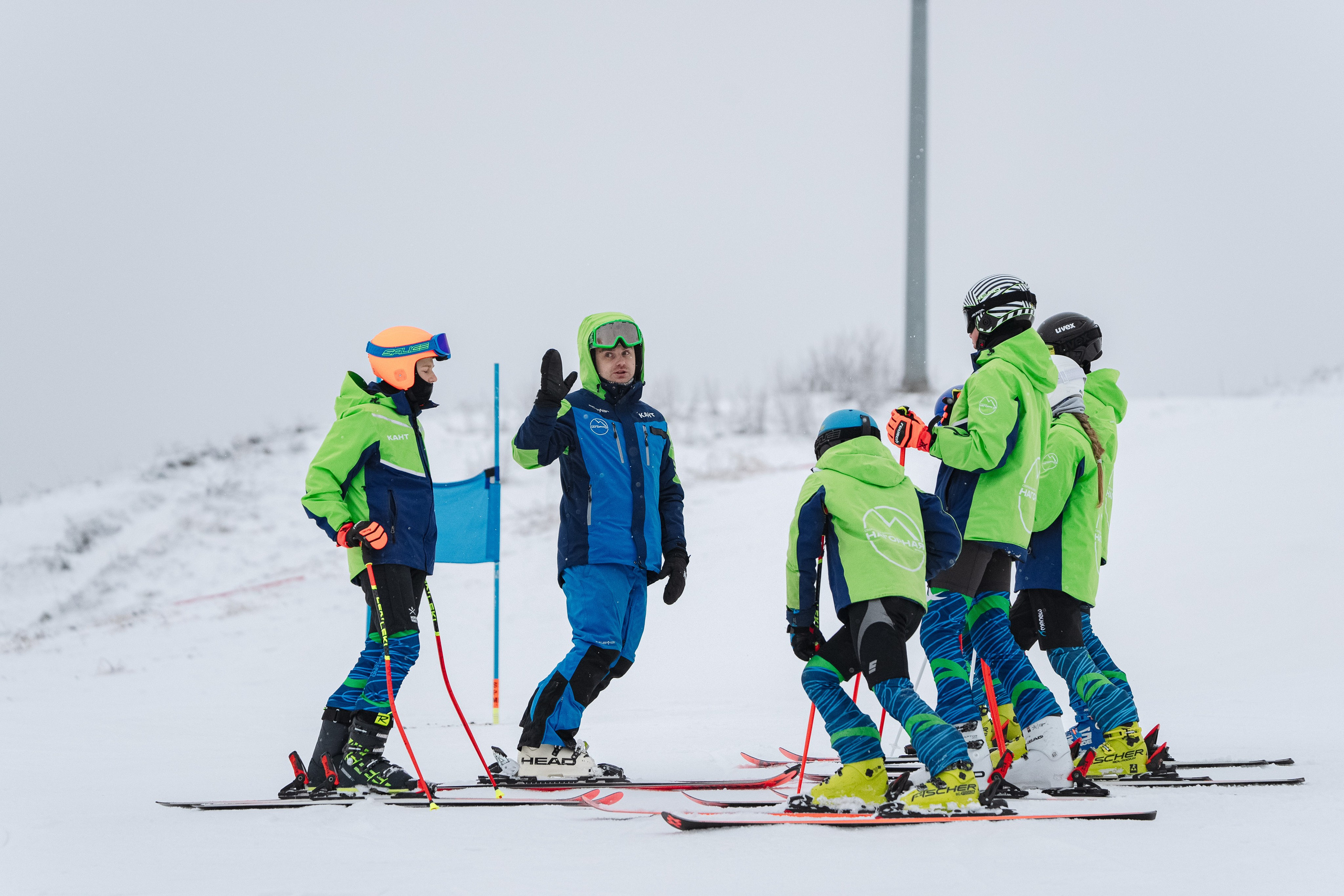 Горные лыжи. Первенство Центрального Федерального Округа. GS U14 Шуколово. Фотограф Студитский Евгений