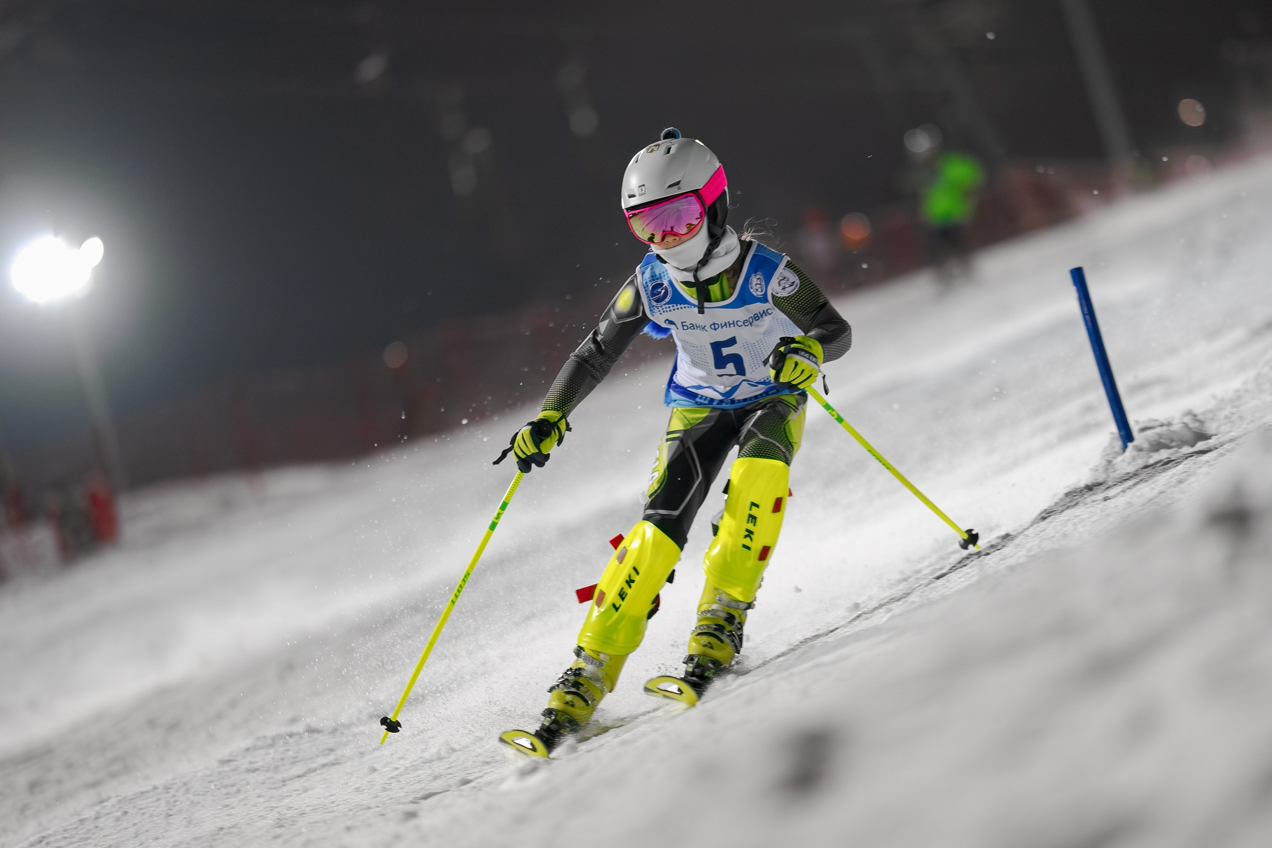 Соревнования Дмитровского городского округа по горнолыжному спорту «Открытие зимнего сезона» 2024-2025. Фотограф Студитский Евгений
