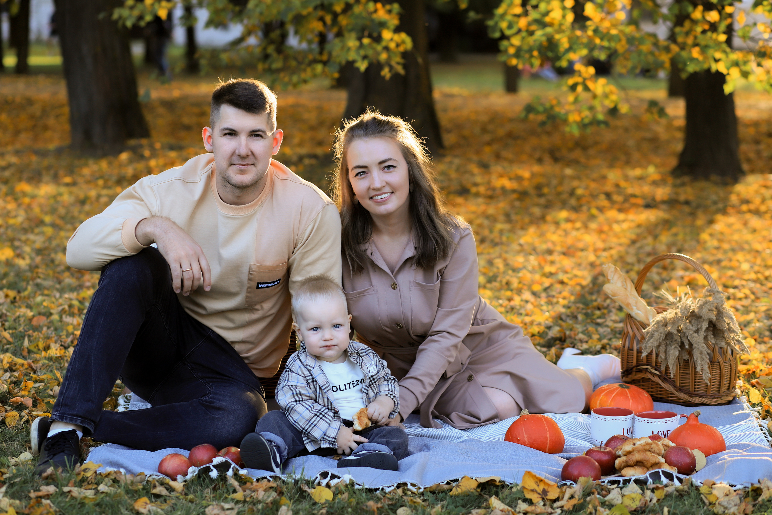 Семья Ксении. Семейный и портретный фотограф в Москве Александра Науменко