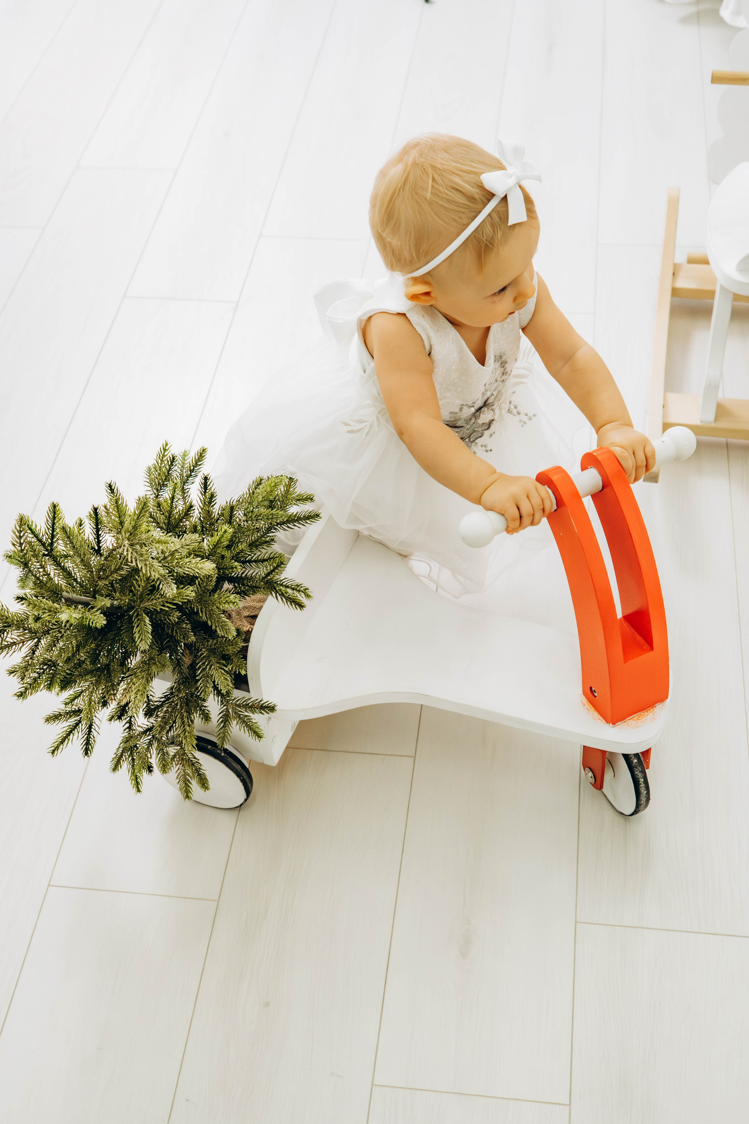 Съемка на годик малышки. Студия «LuLu». Фотограф Москва Валерия Веденина