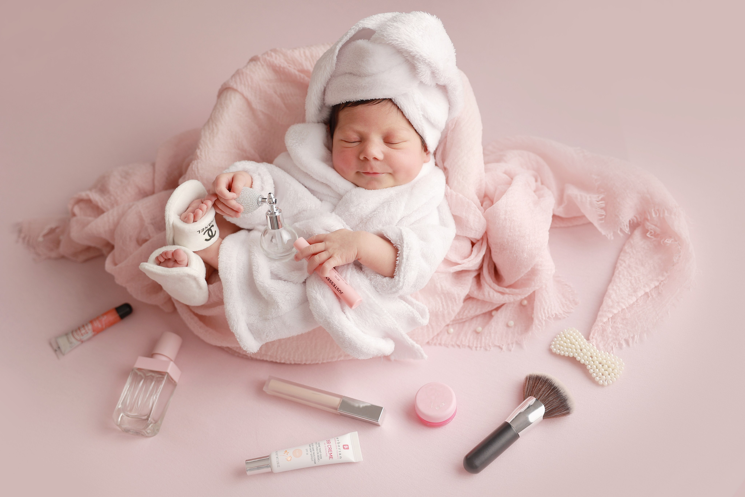 Анечка и ее семья. Фотограф новорожденных в Сочи