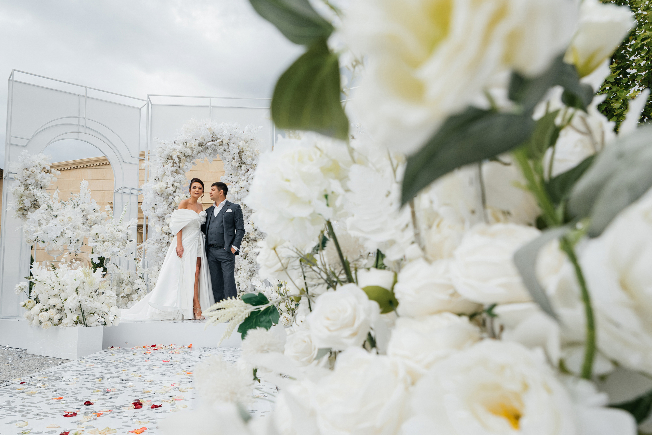 Пётр & Вера (White Wedding). Wedding photographers Alex Abramyan