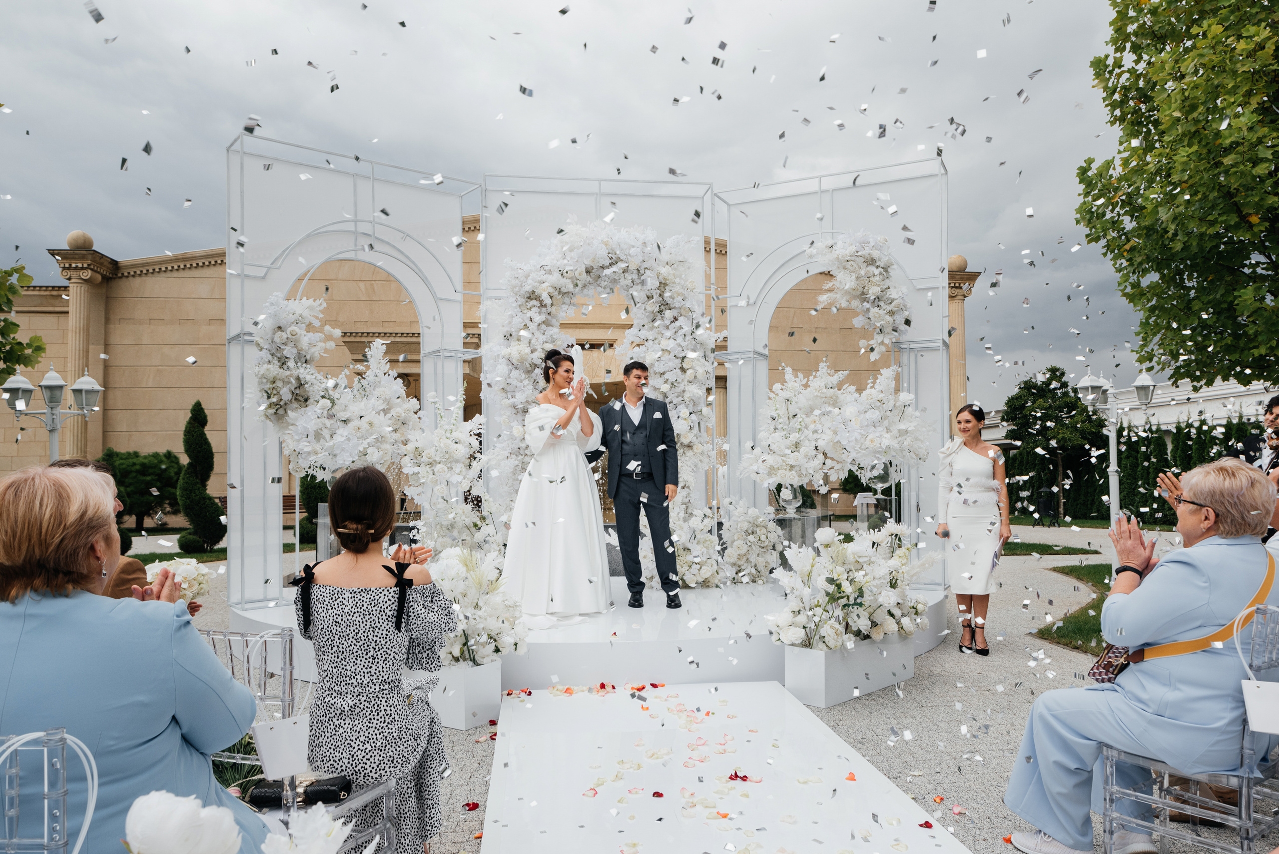 Пётр & Вера (White Wedding). Wedding photographers Alex Abramyan