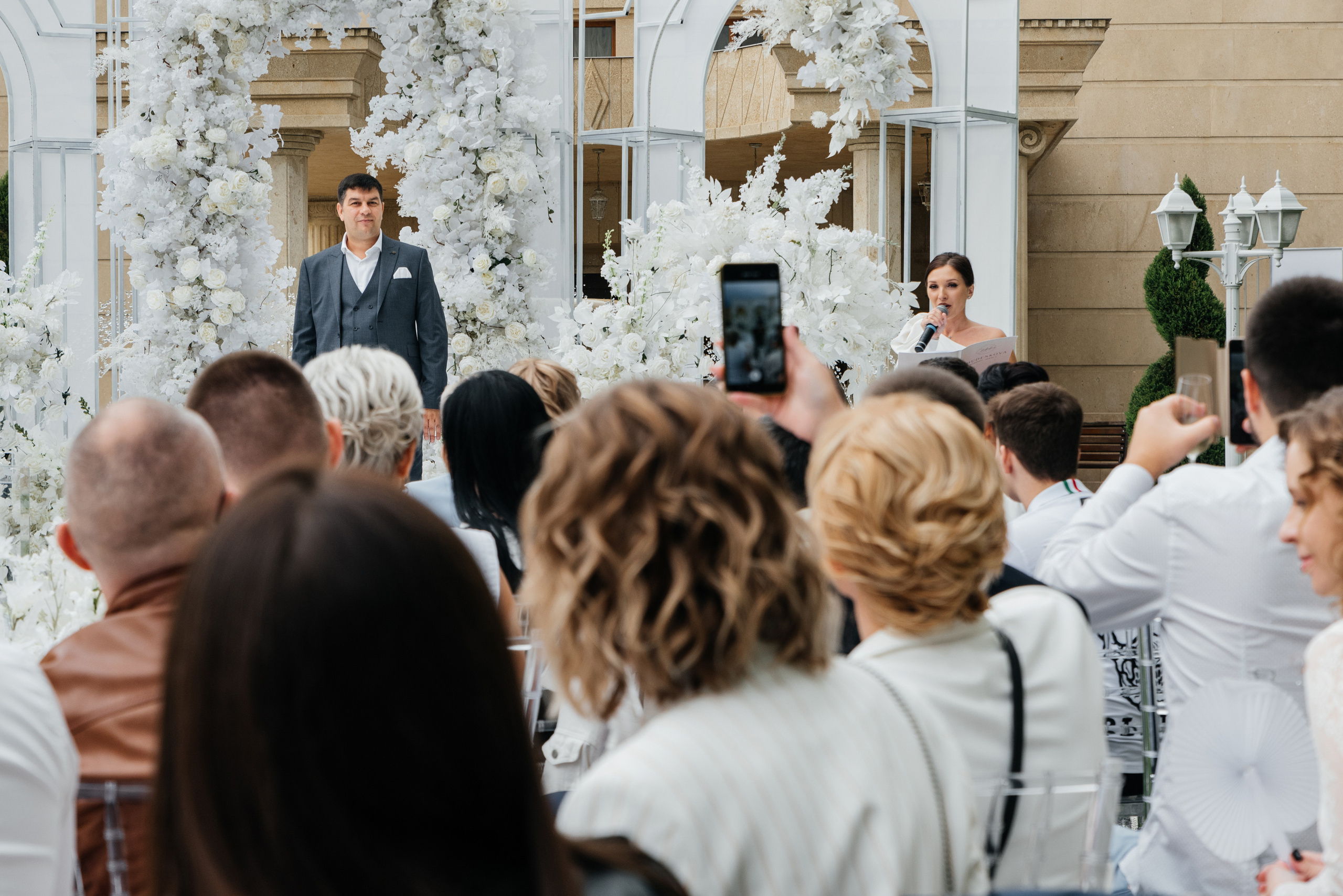 Пётр & Вера (White Wedding). Wedding photographers Alex Abramyan