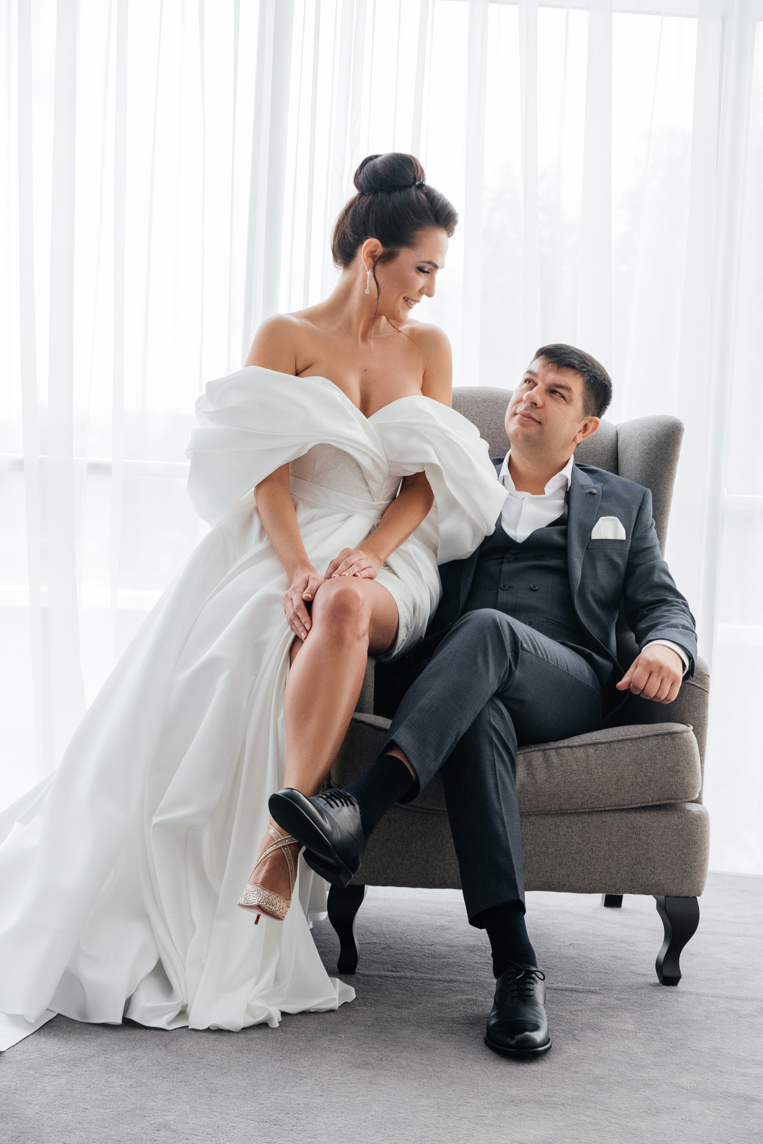 Пётр & Вера (White Wedding). Wedding photographers Alex Abramyan