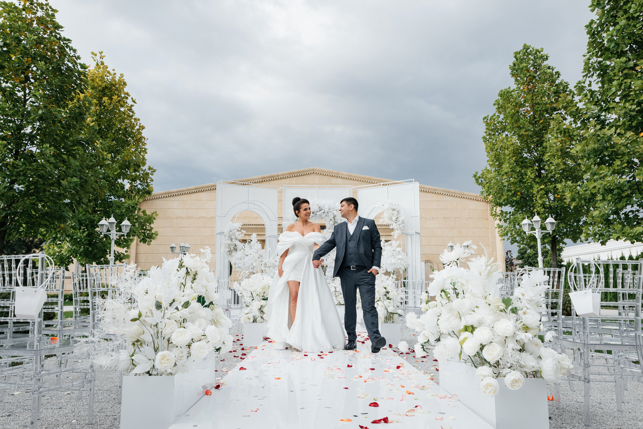 Пётр & Вера (White Wedding). Wedding photographers Alex Abramyan