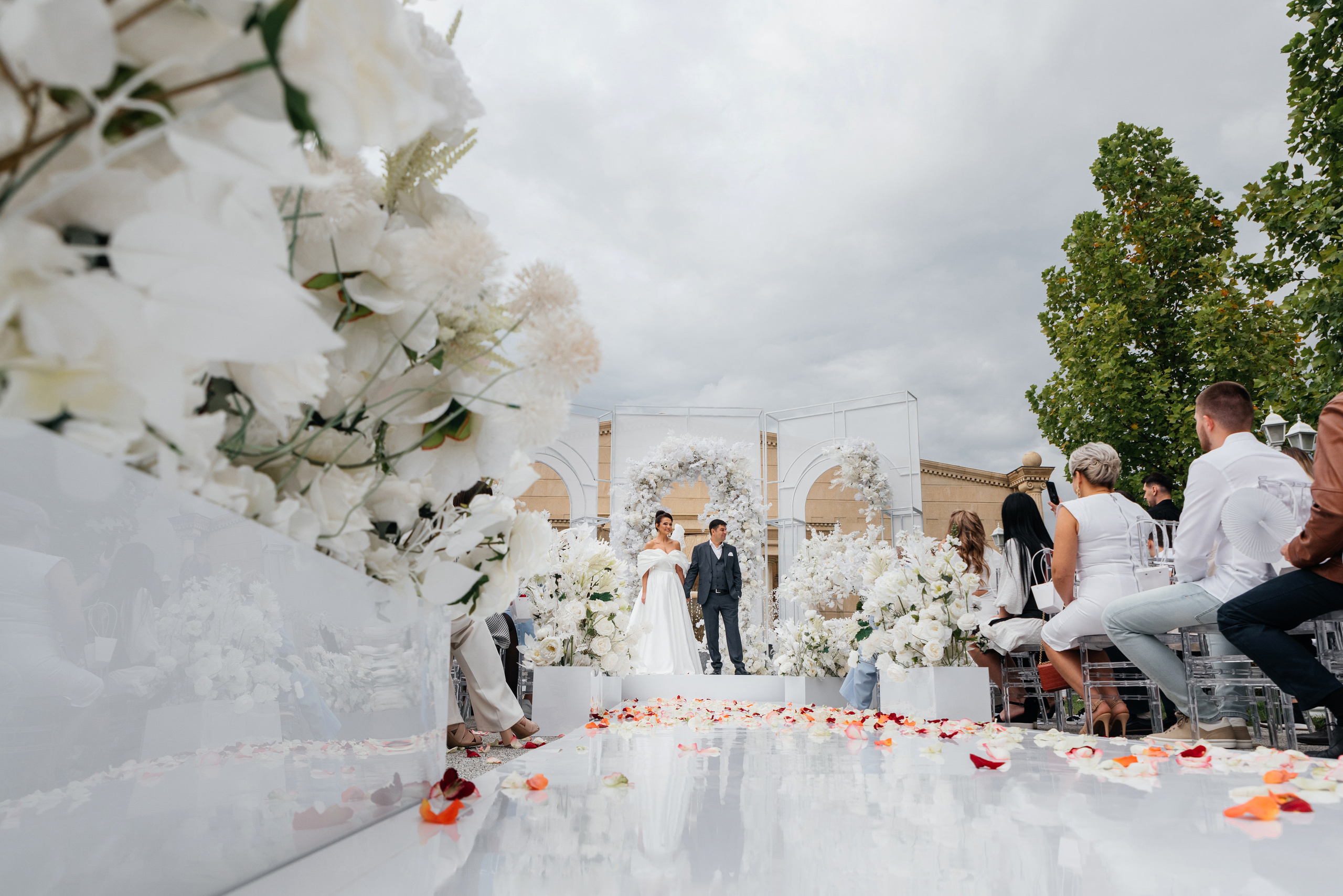 Пётр & Вера (White Wedding). Wedding photographers Alex Abramyan