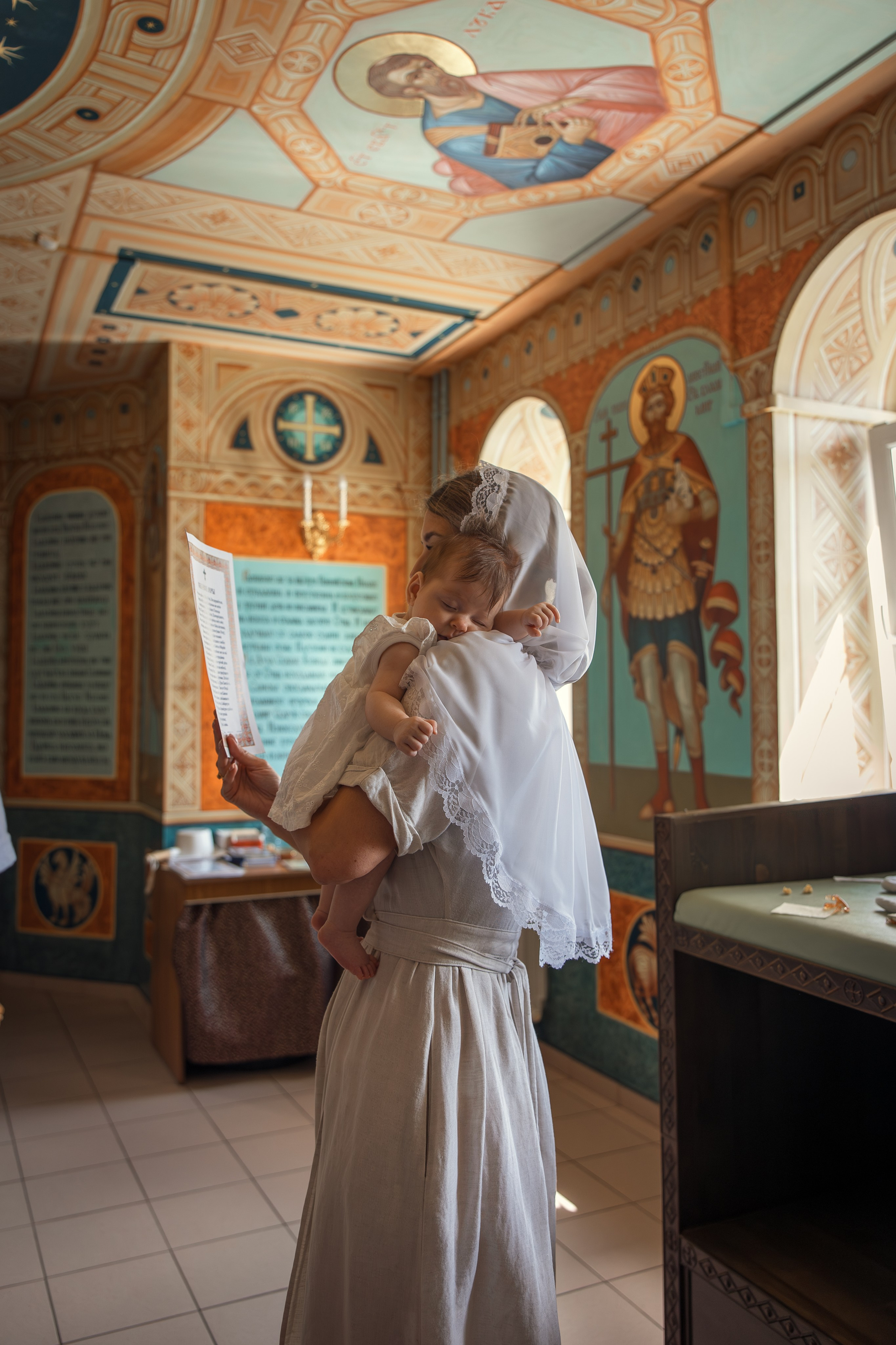 Фотограф на Таинство Крещения в Храм Андрея Боголюбского на Волжском