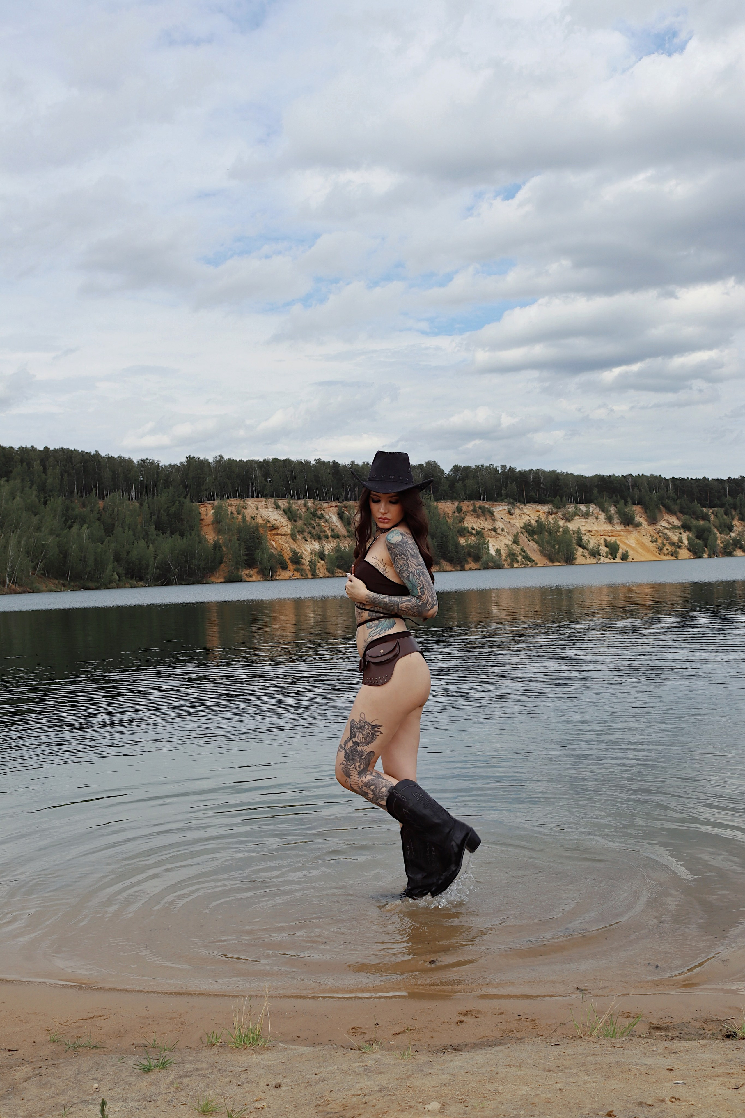 Ковбойская съемка. Дарья Шибаева, фотограф