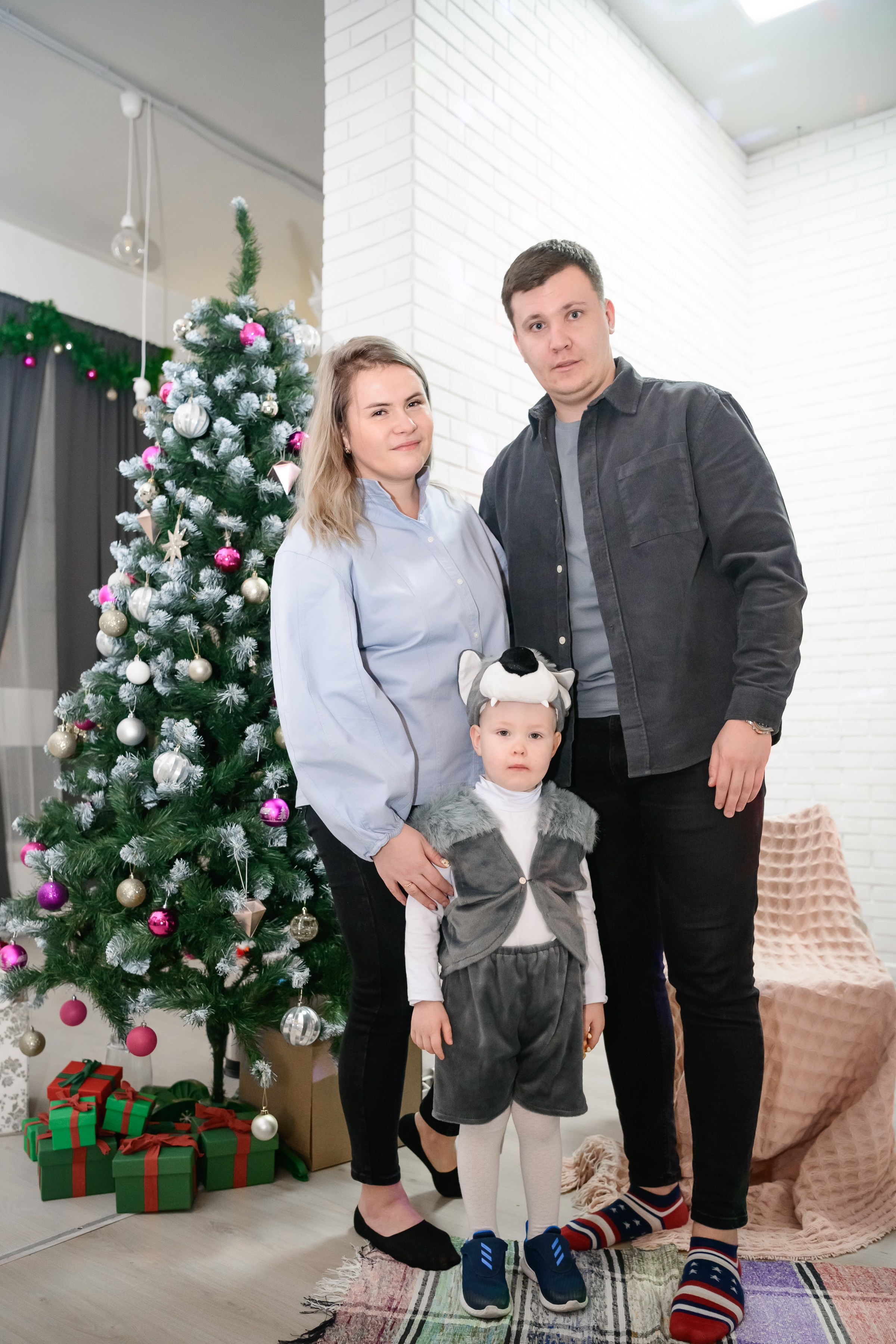 Новогодняя детская съемка. Фомина Елена Свадебный и семейный фотограф