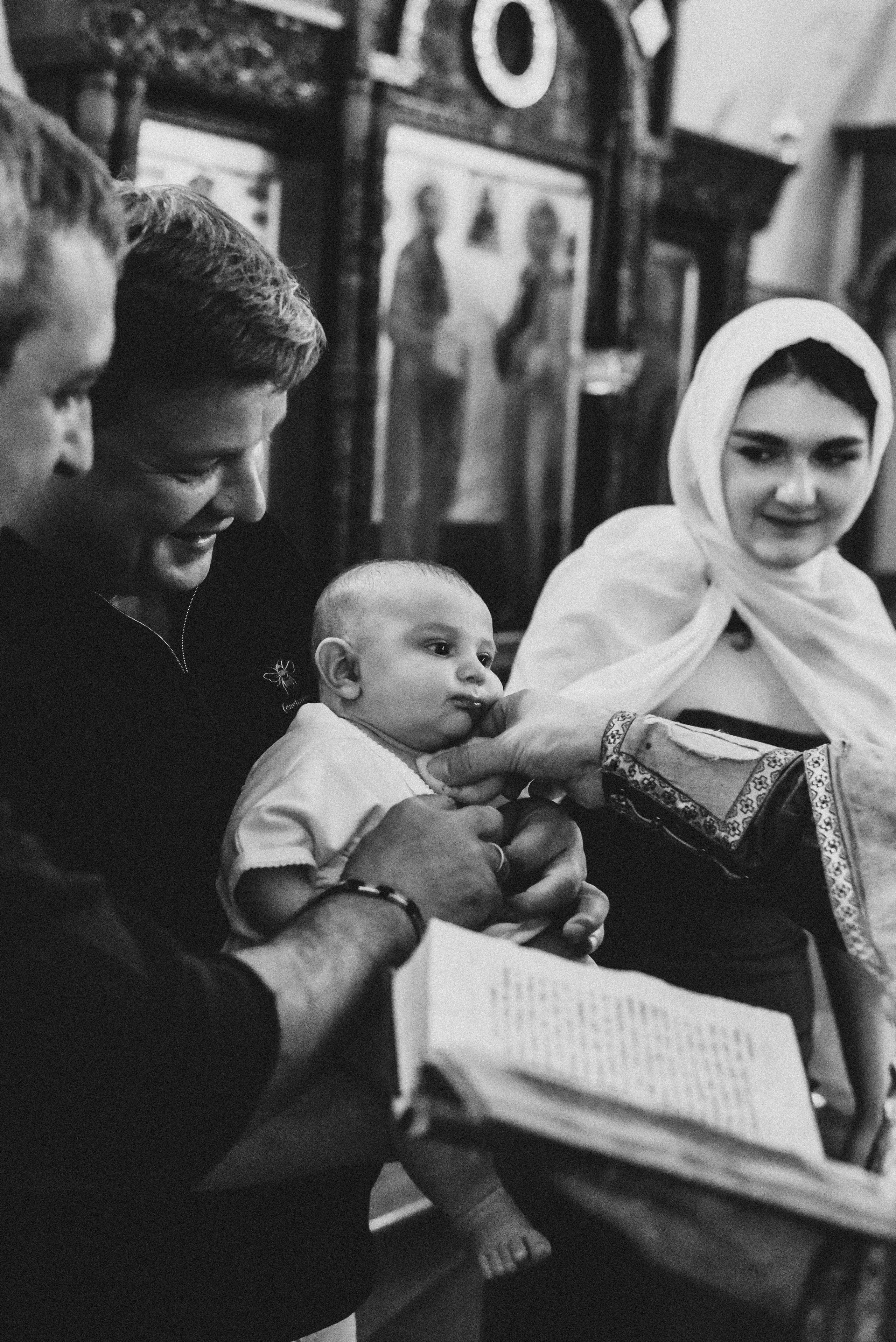 Крещение Габриэля. Фотограф, визажист. Москва