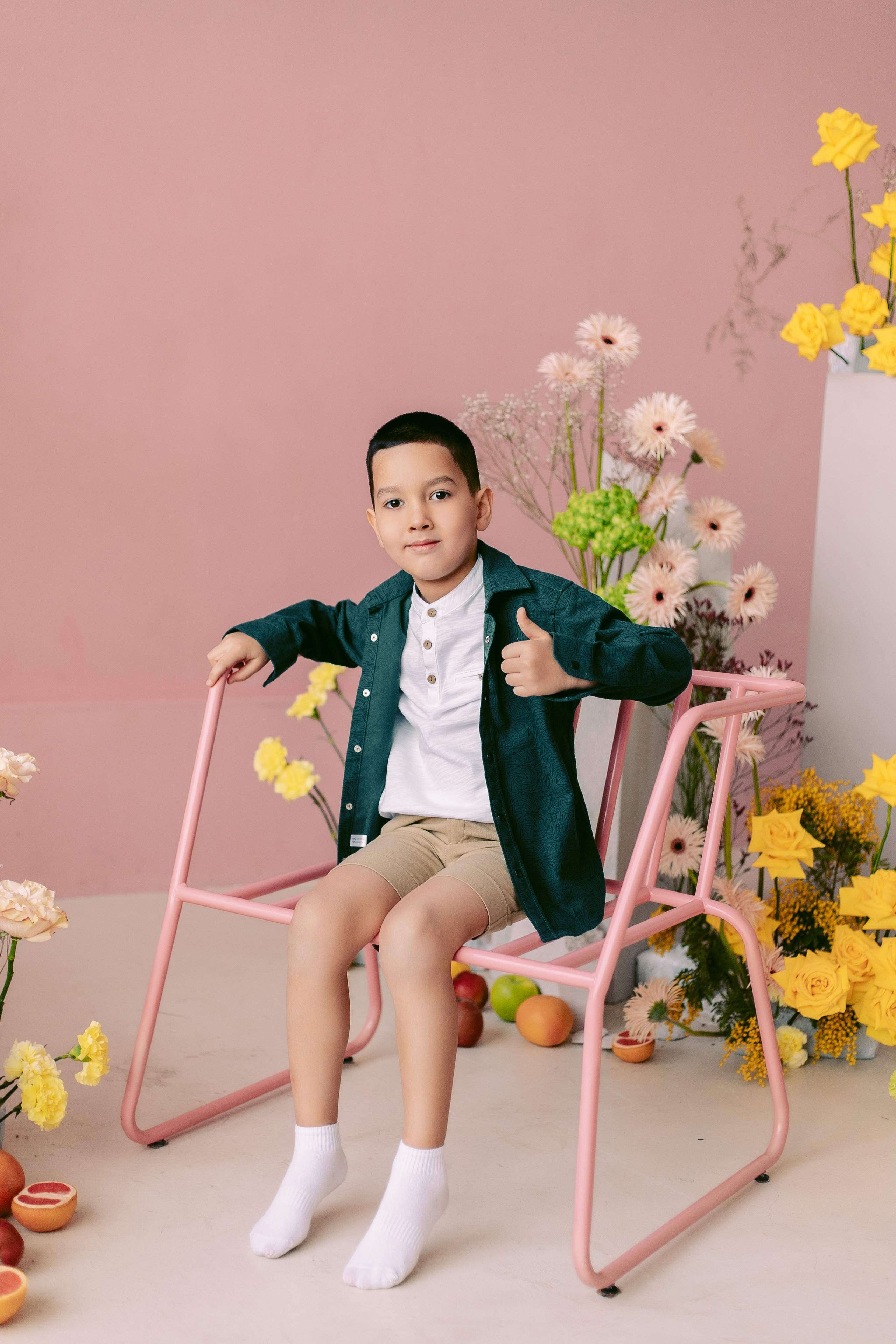 Цветочная фотосессия в фотостудии. Семейная фотосессия. Фотограф в Санкт-Петербурге, Анна Скворцова