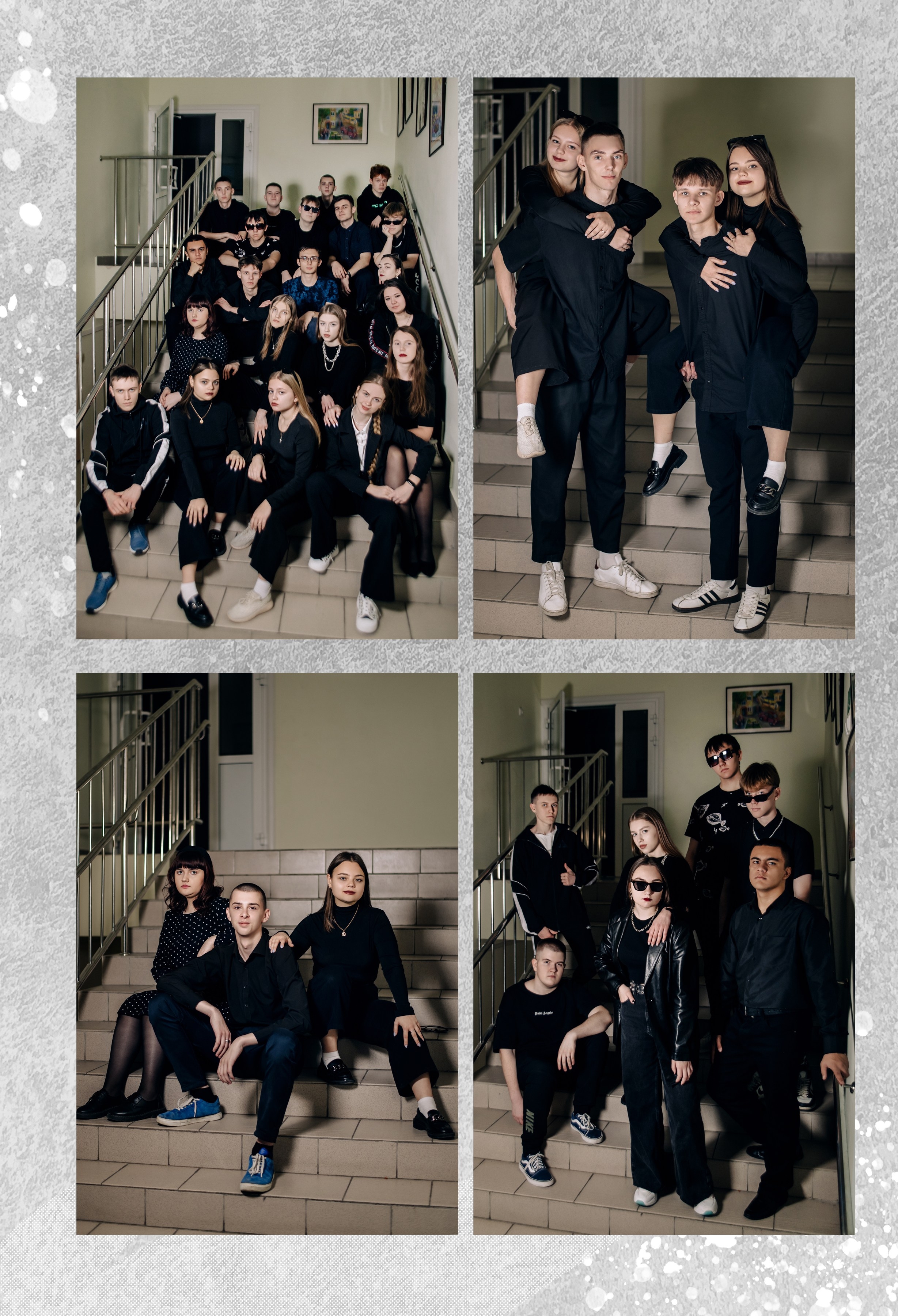 Шаблон фотокниги «White Grunge». Фотограф — МАРИЯ МЕДВЕДЕВА