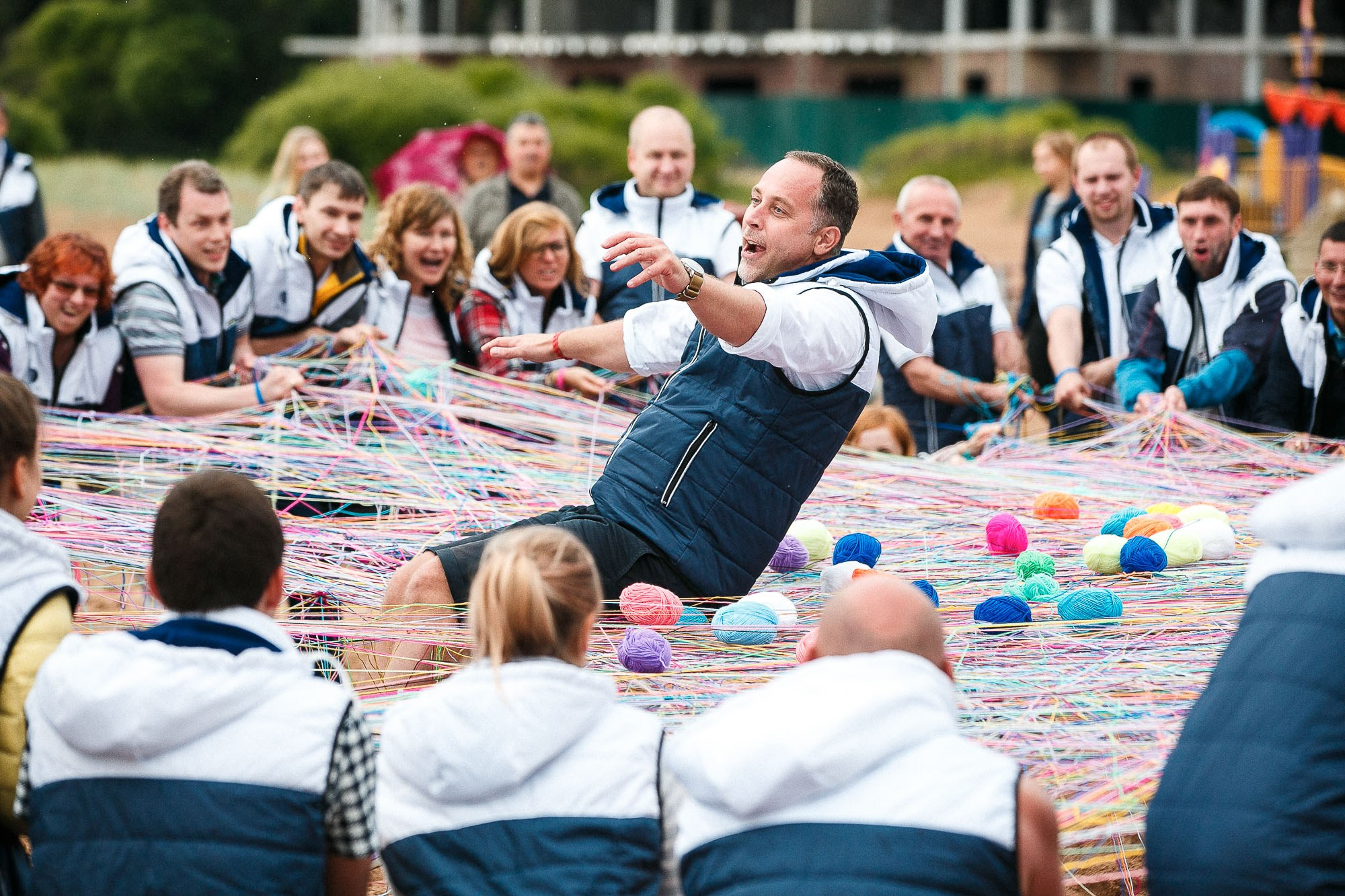 Летний корпоратив «МДС». Рабочая сторона — бизнес портрет и репортаж в Санкт-Петербурге