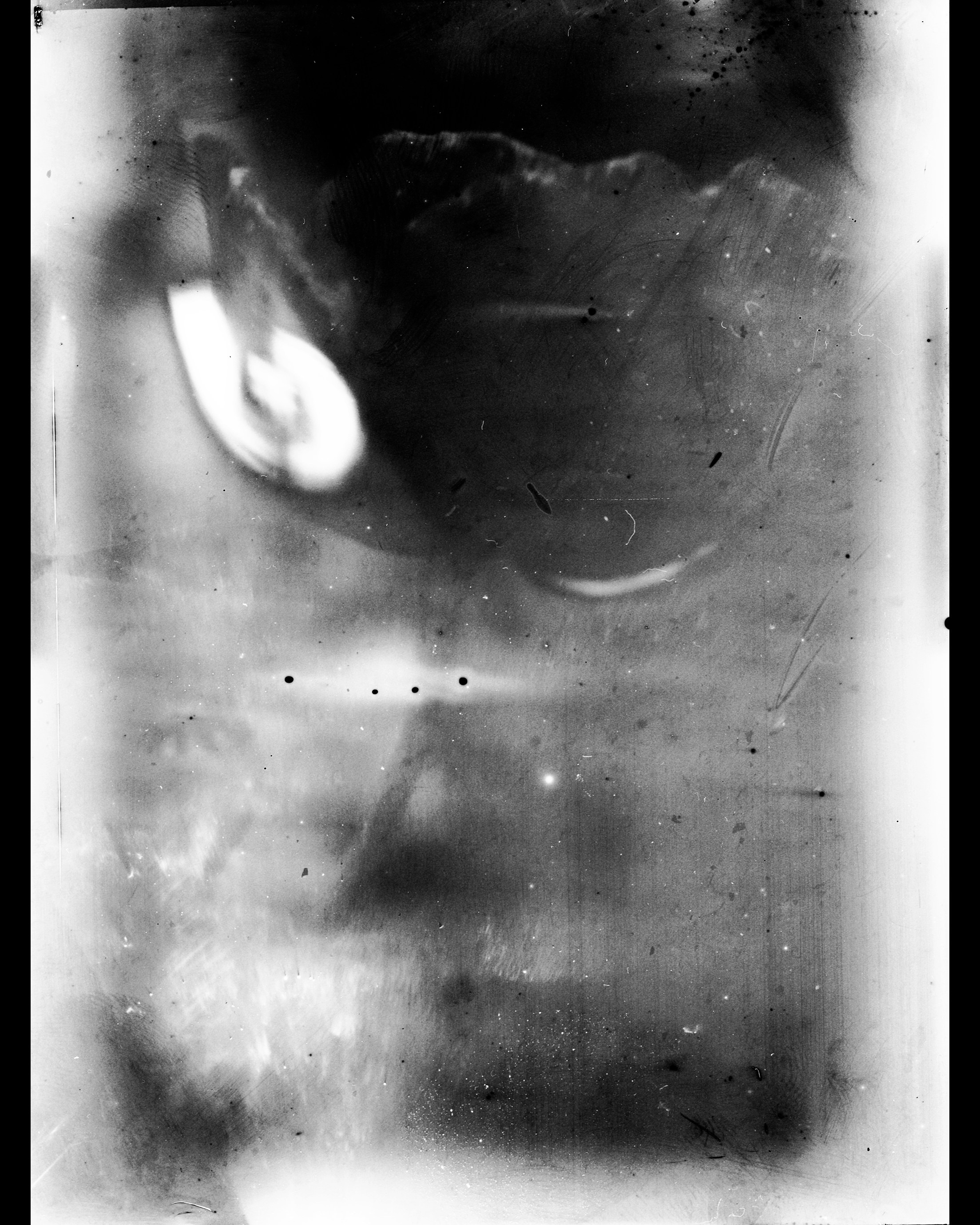 Glass plates. Darkroom aesthetics