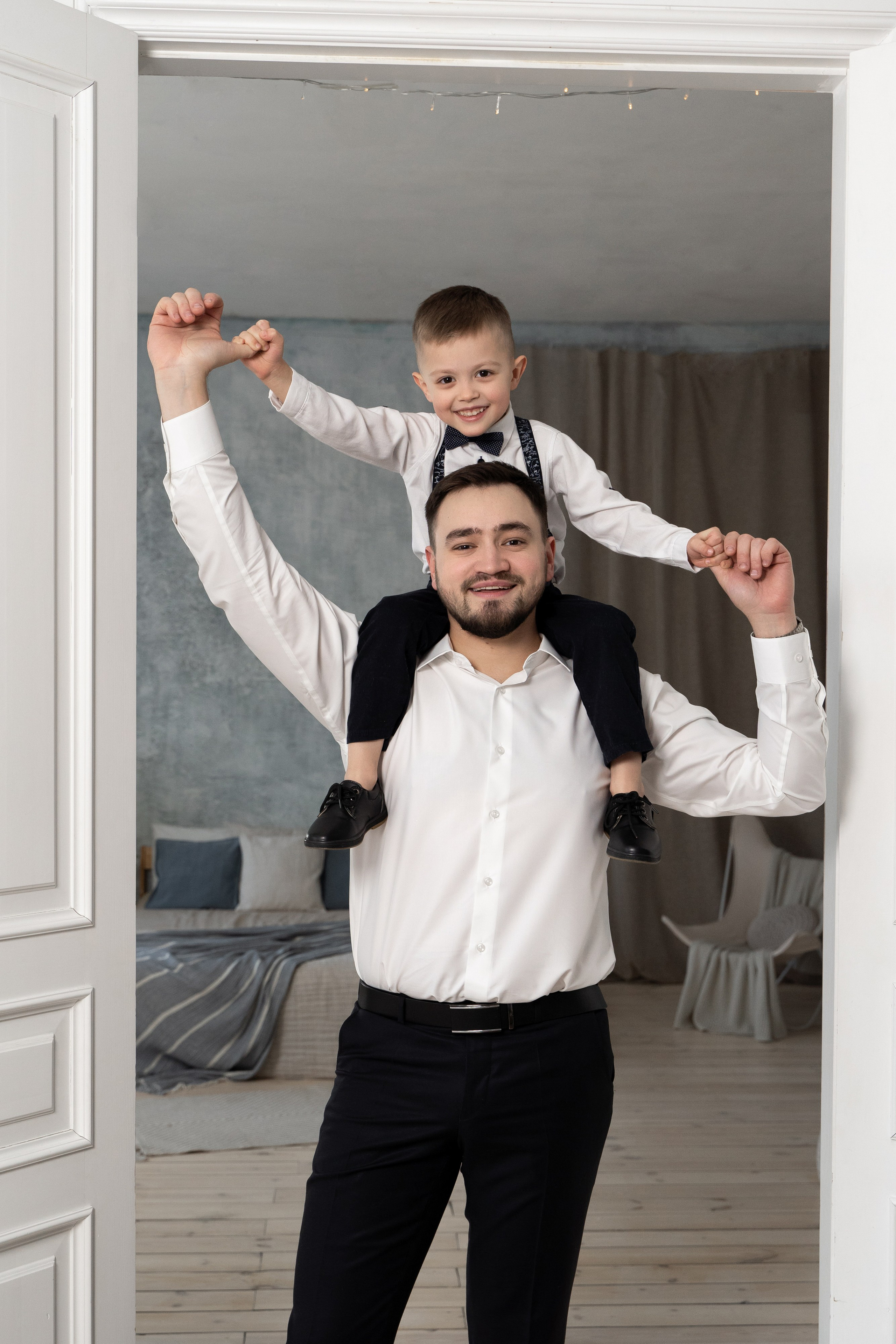 Саша, Гера, Лилиана и Арсений. Новогодняя фотосессия. Фотограф Татьяна Мамонтова