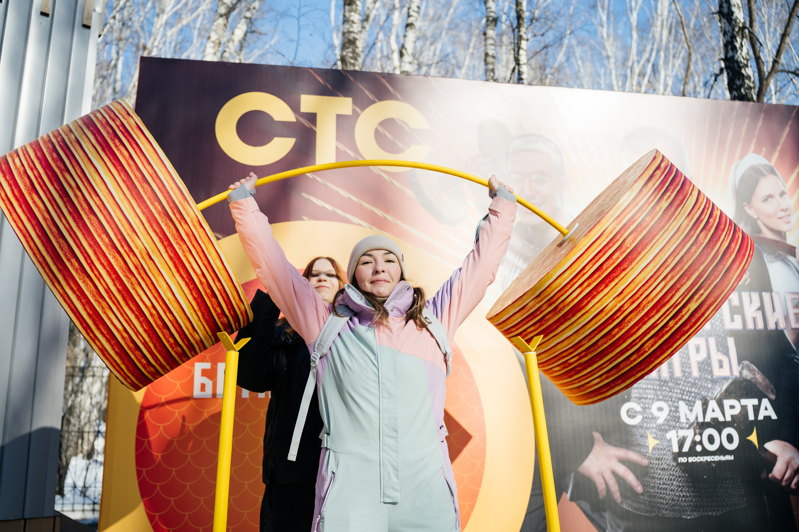 Масленица с СТС. Видеограф и Фотограф в Челябинске Ксения и Владимир Рюмины